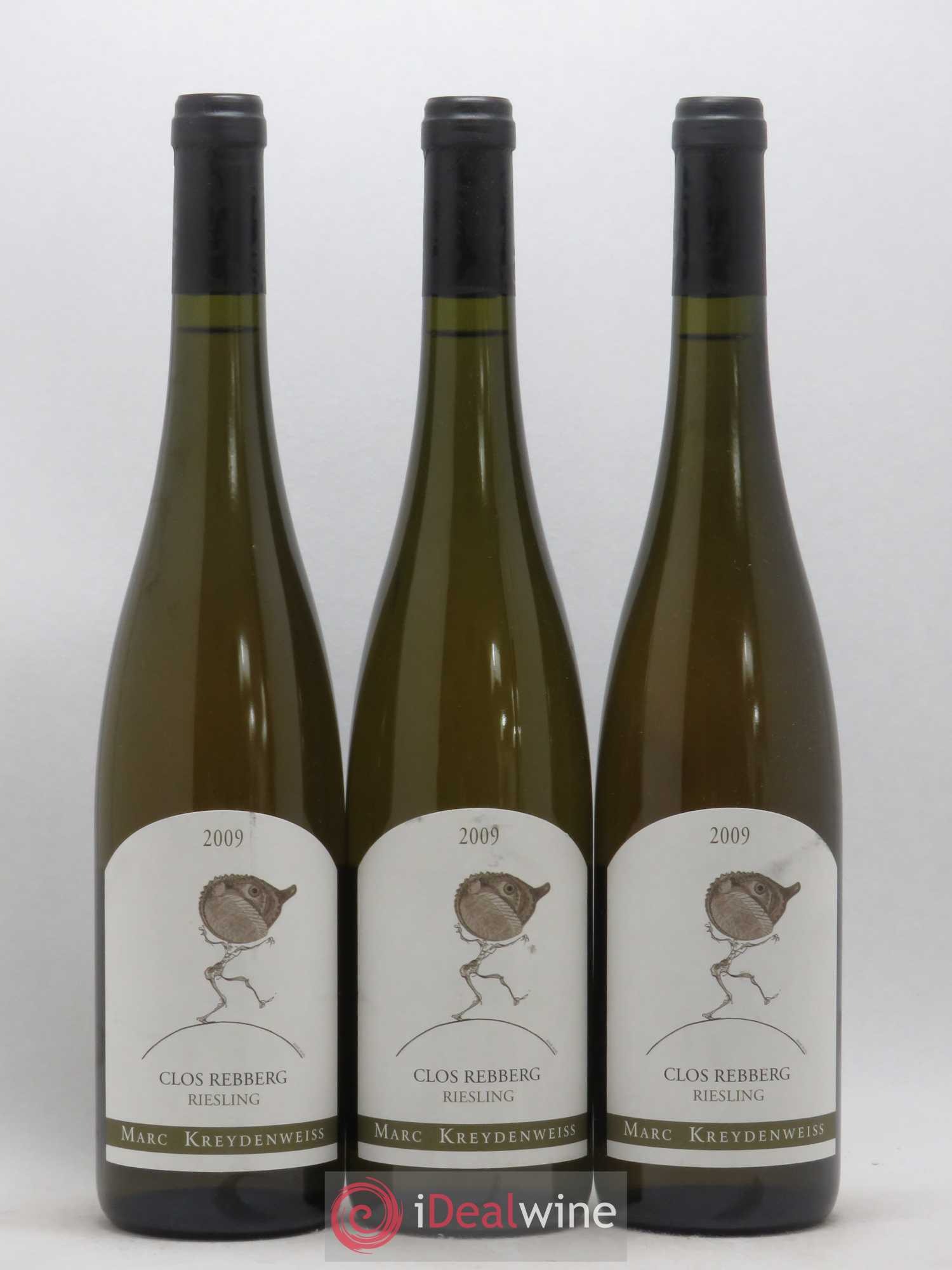Alsace Riesling Cru d'Alsace Clos Rebberg Marc Kreydenweiss 2009 - Lot de 6 bouteilles - 2