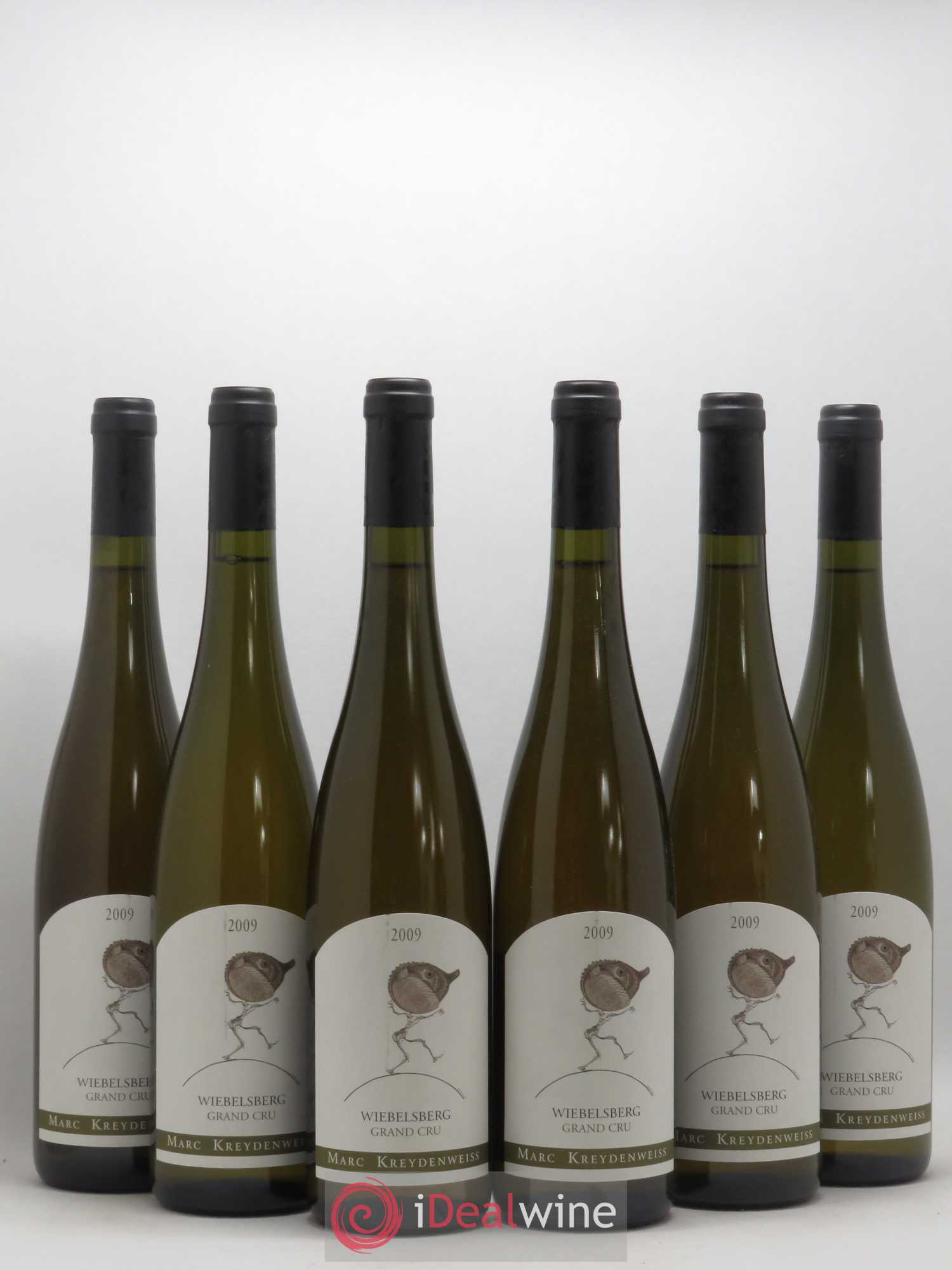 Alsace Riesling Grand Cru Wiebelsberg Marc Kreydenweiss 2009 - Lot de 6 bouteilles - 0