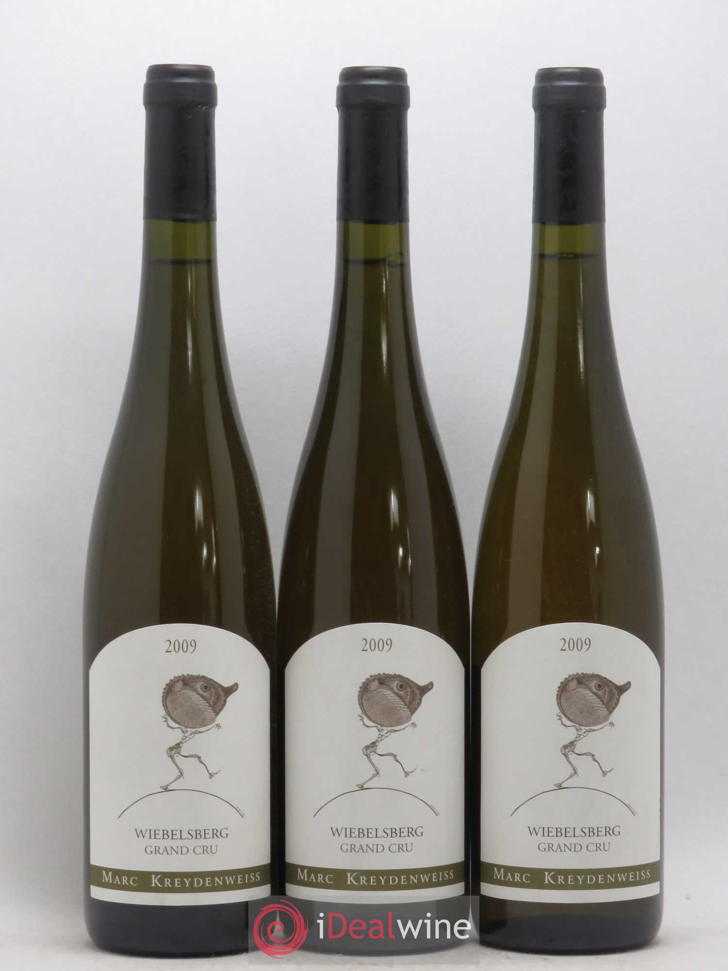 Alsace Riesling Grand Cru Wiebelsberg Marc Kreydenweiss 2009 - Lot de 3 bouteilles - 0