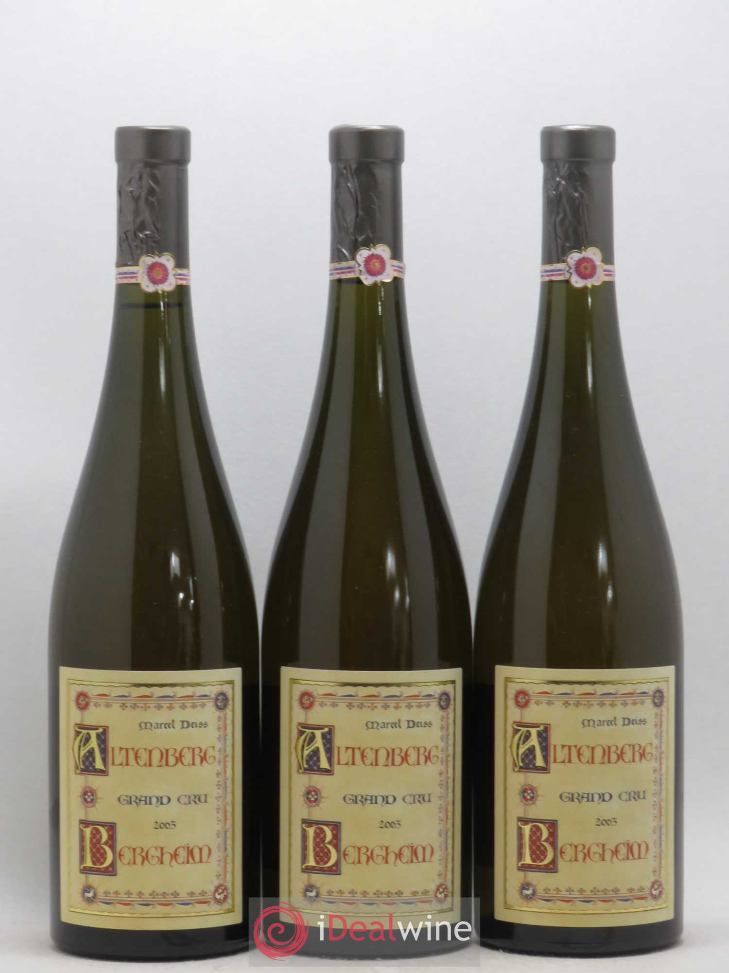 Alsace Grand Cru Altenberg de Bergheim Marcel Deiss (Domaine) 2003 - Lotto di 3 bottiglie - 0