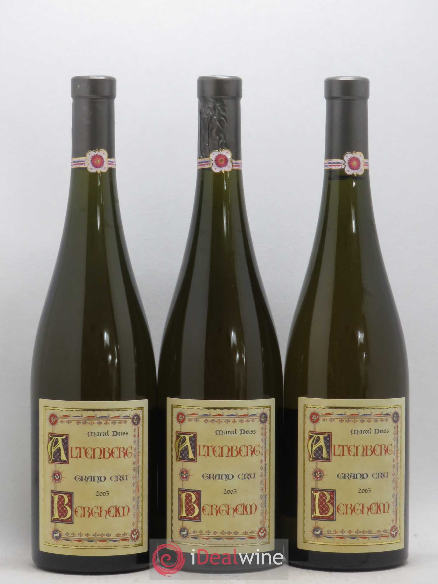 Alsace Grand Cru Altenberg de Bergheim Marcel Deiss (Domaine) 2003 - Lotto di 3 bottiglie - 0