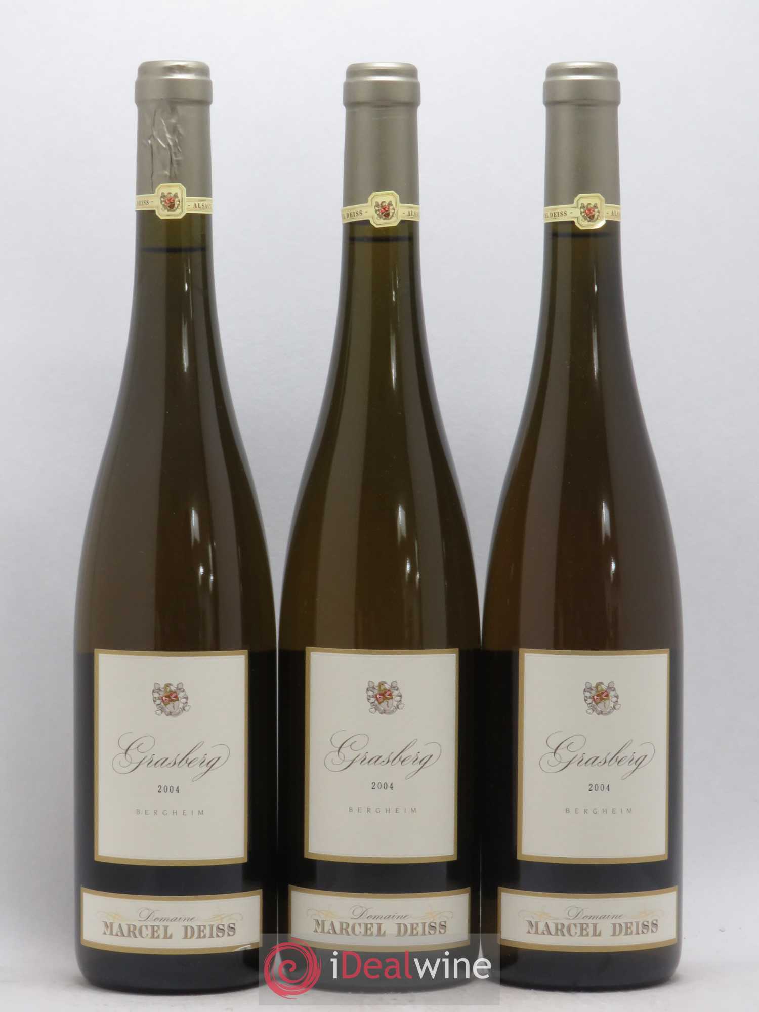 Alsace Grasberg Marcel Deiss (Domaine) 2004 - Lot de 3 bouteilles - 0