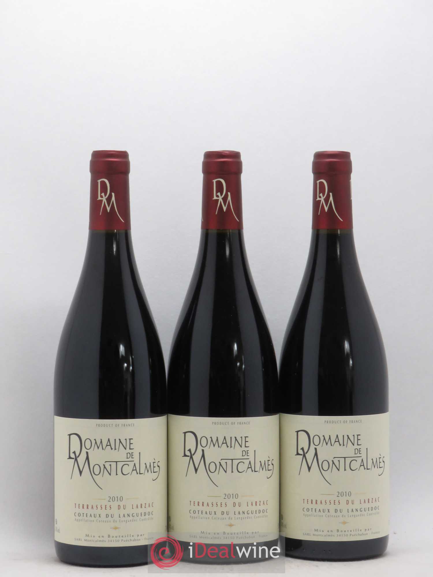Terrasses du Larzac Domaine de Montcalmès Frédéric Pourtalié 2010 - Lot de 6 bouteilles - 2