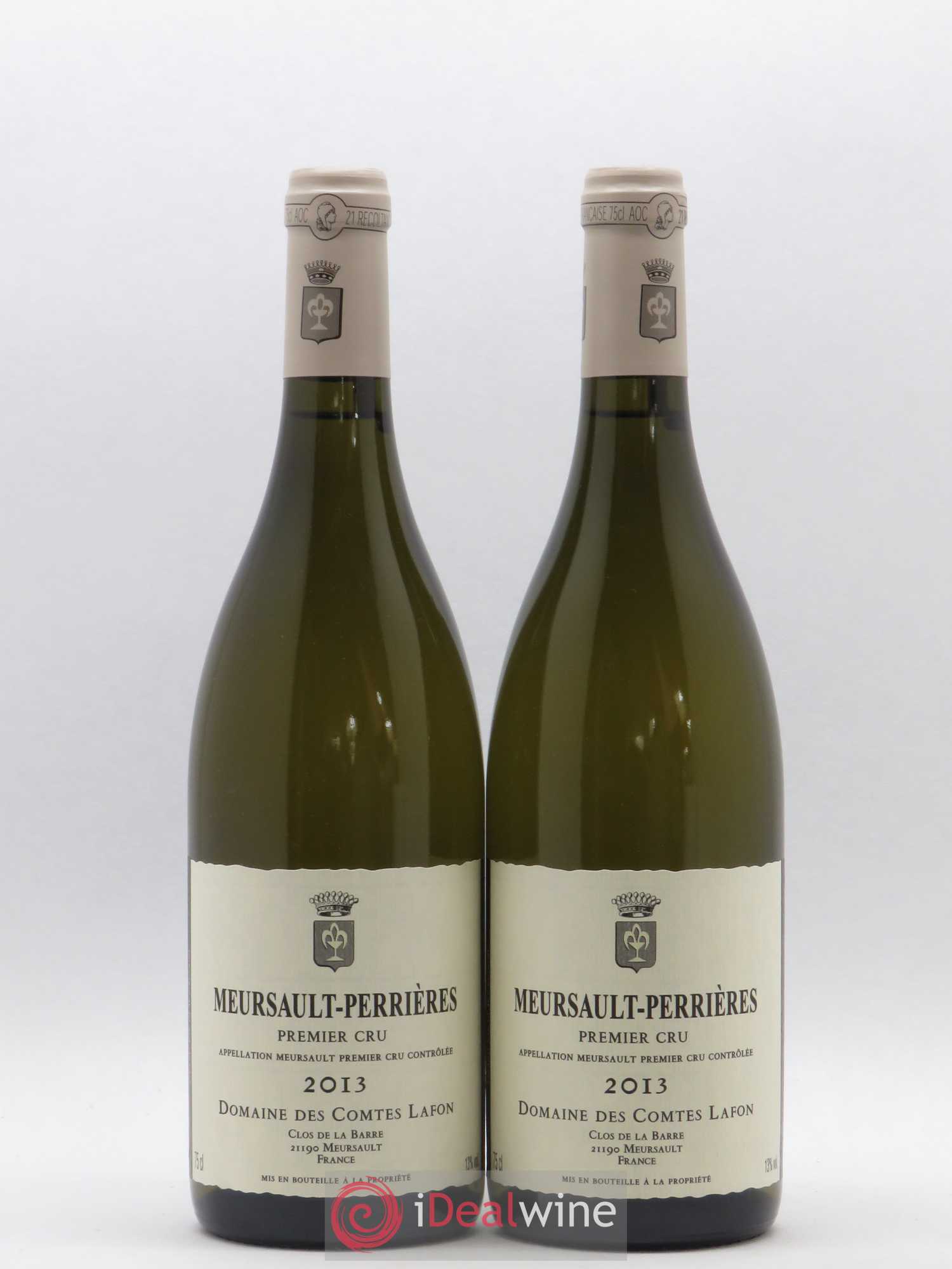 Meursault 1er Cru Perrières Comtes Lafon (Domaine des) 2013 - Lot de 2 bouteilles - 0