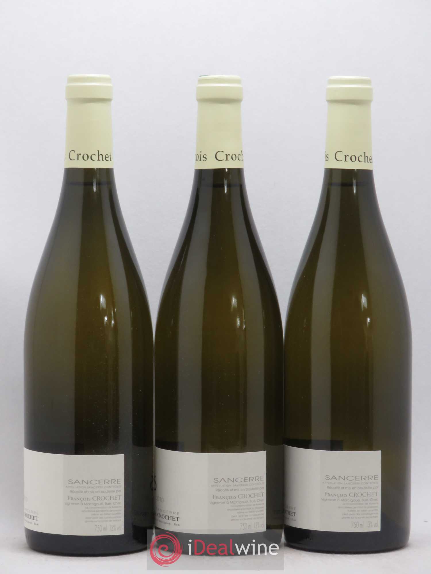 Sancerre Exils François Crochet 2010 - Lot de 3 bouteilles - 1
