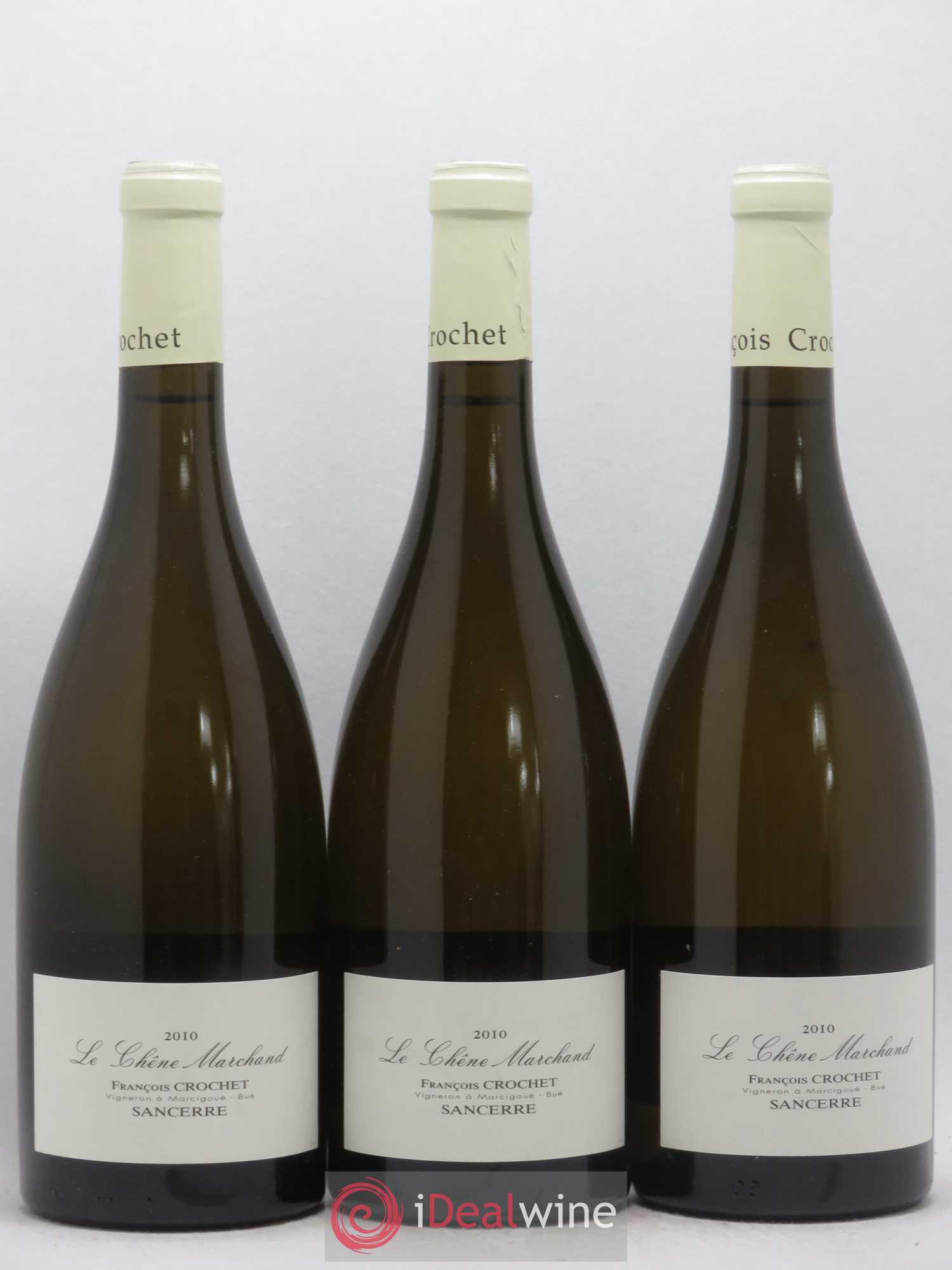 Sancerre Le Chêne Marchand François Crochet 2010 - Lot de 3 bouteilles - 0