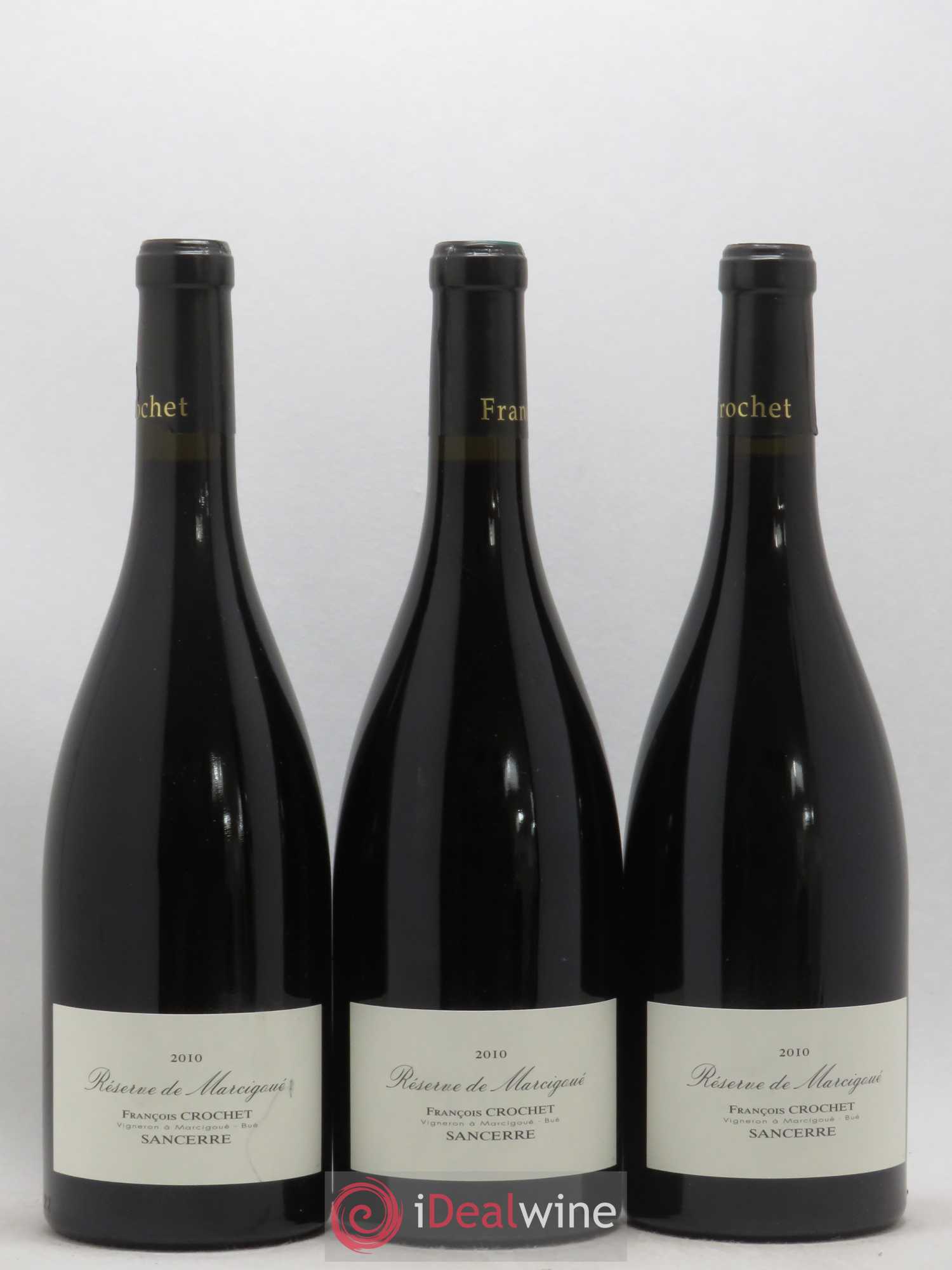 Sancerre Réserve de Marcigoué François Crochet 2010 - Lot de 3 bouteilles - 0
