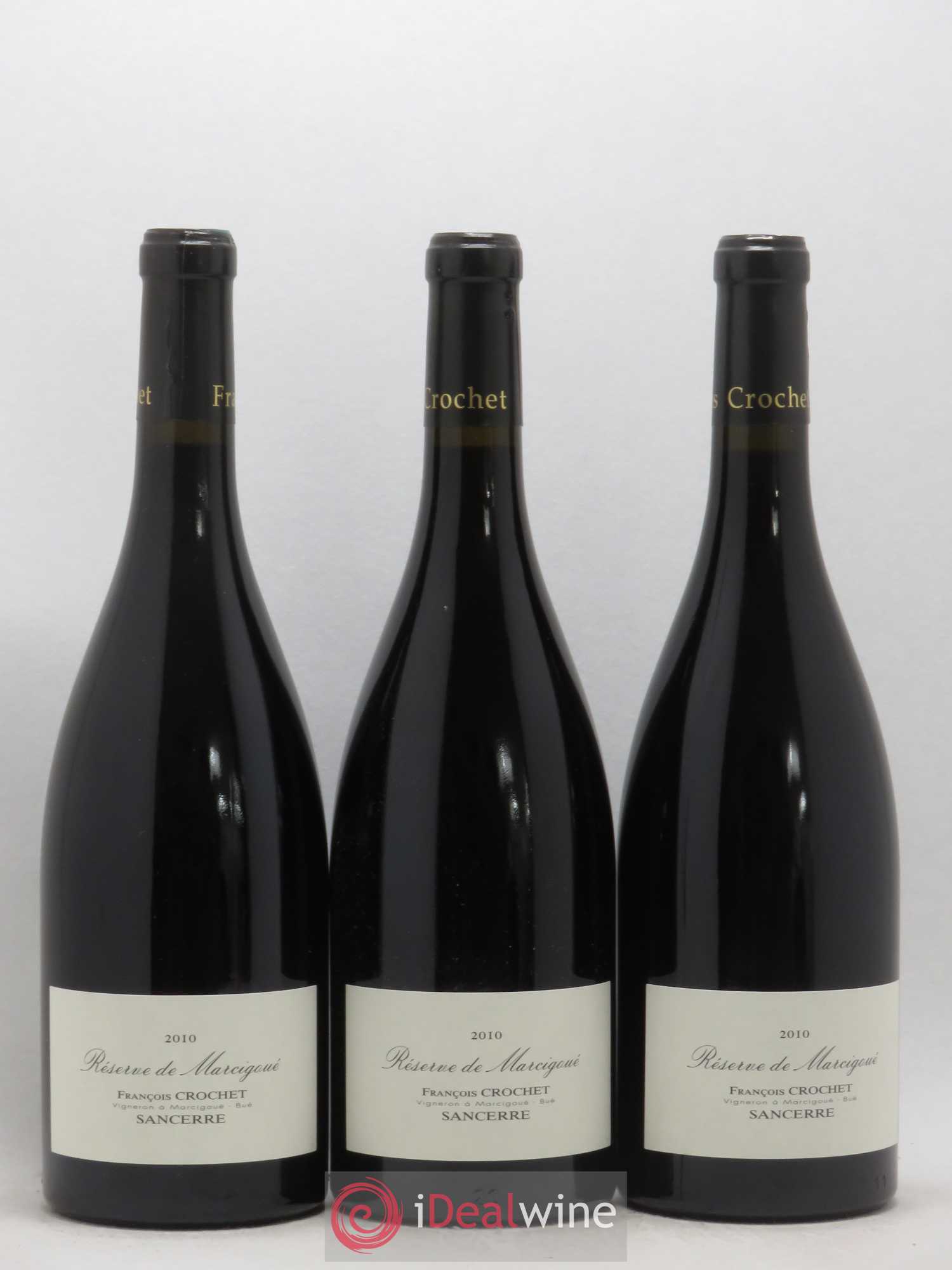 Sancerre Réserve de Marcigoué François Crochet 2010 - Lot de 3 bouteilles - 0