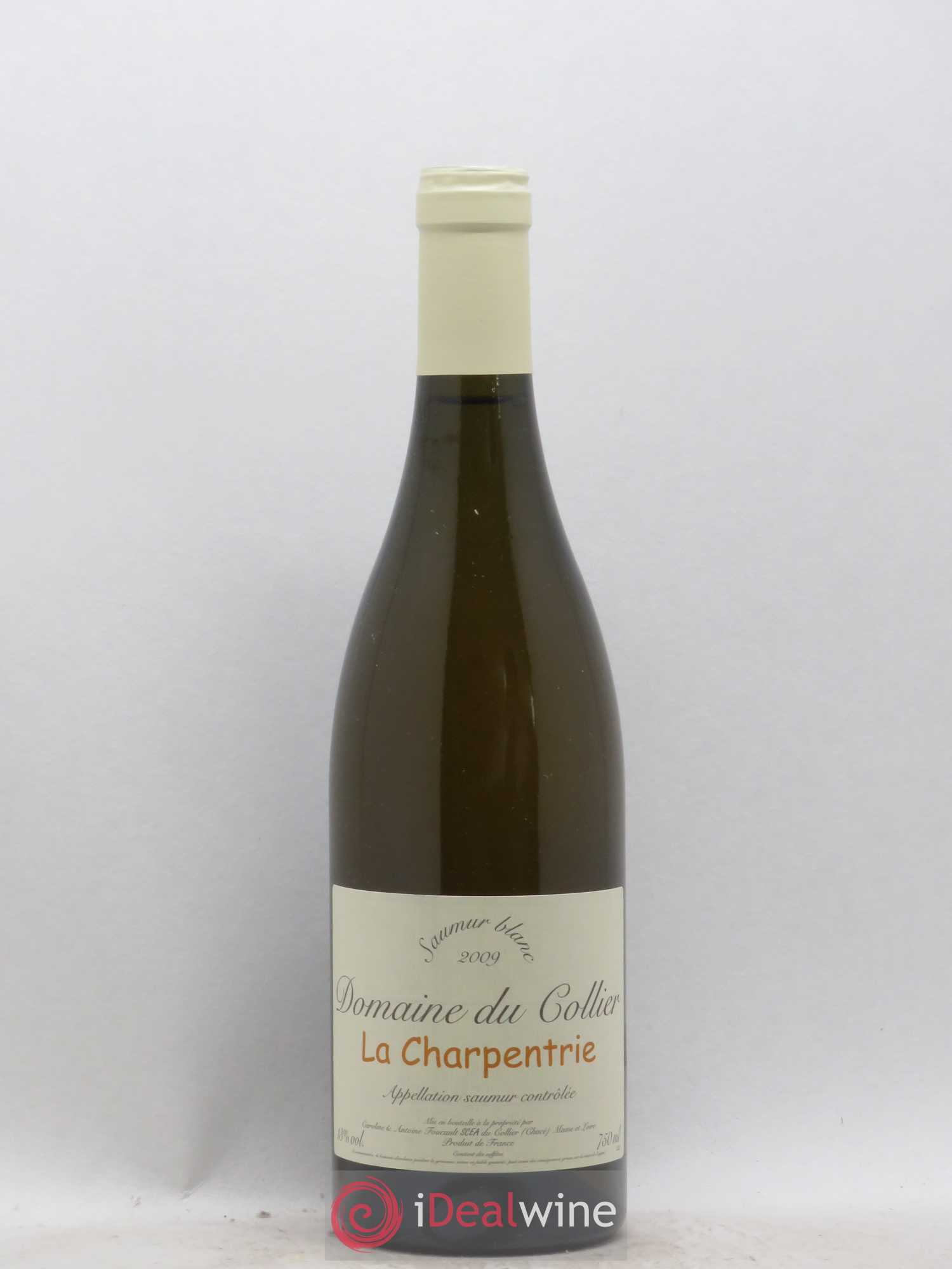 Saumur La Charpentrie Domaine du Collier 2009 - Lot de 1 bouteille - 0