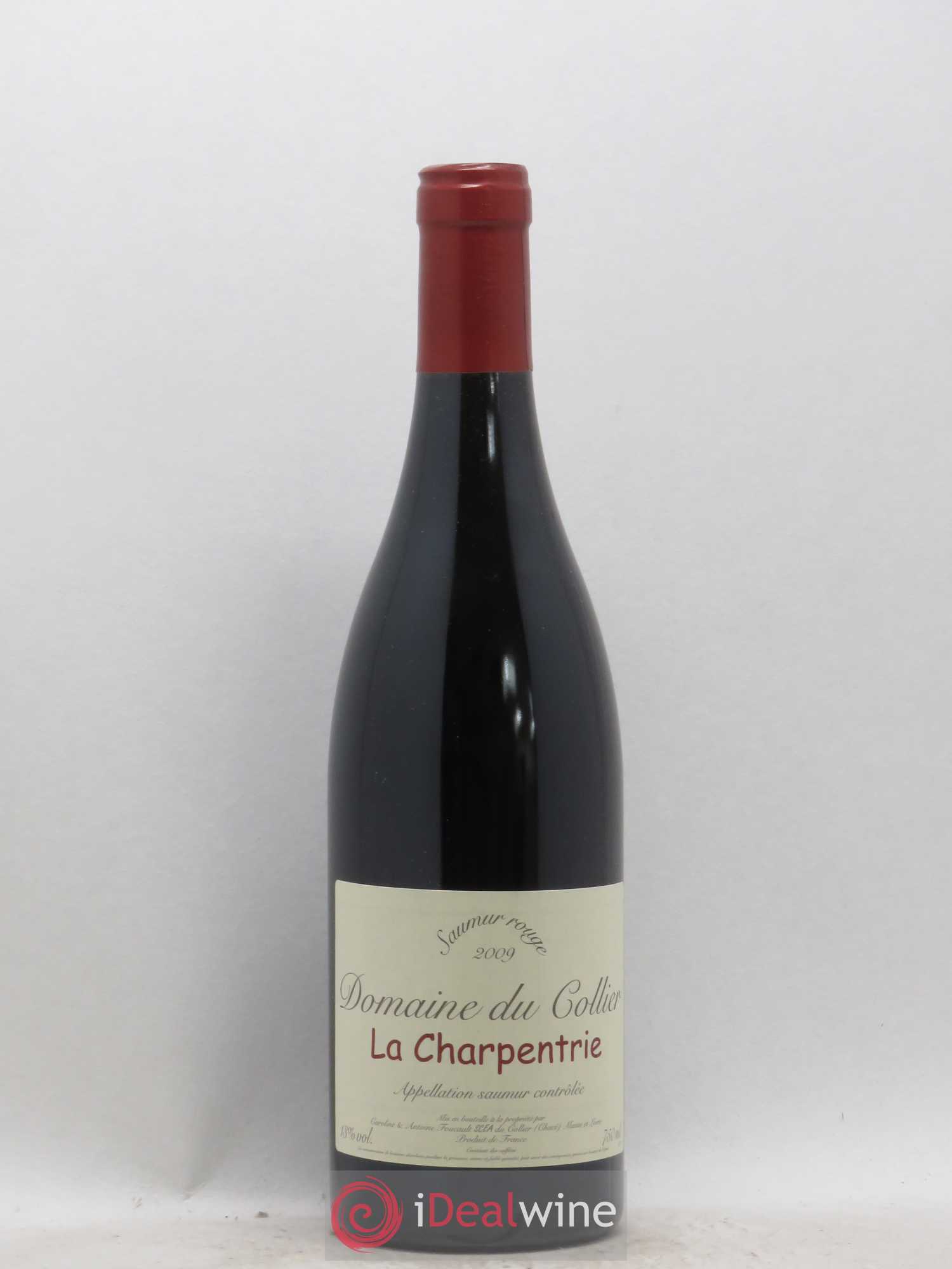 Saumur La Charpentrie Domaine du Collier 2009 - Lot de 1 bouteille - 0