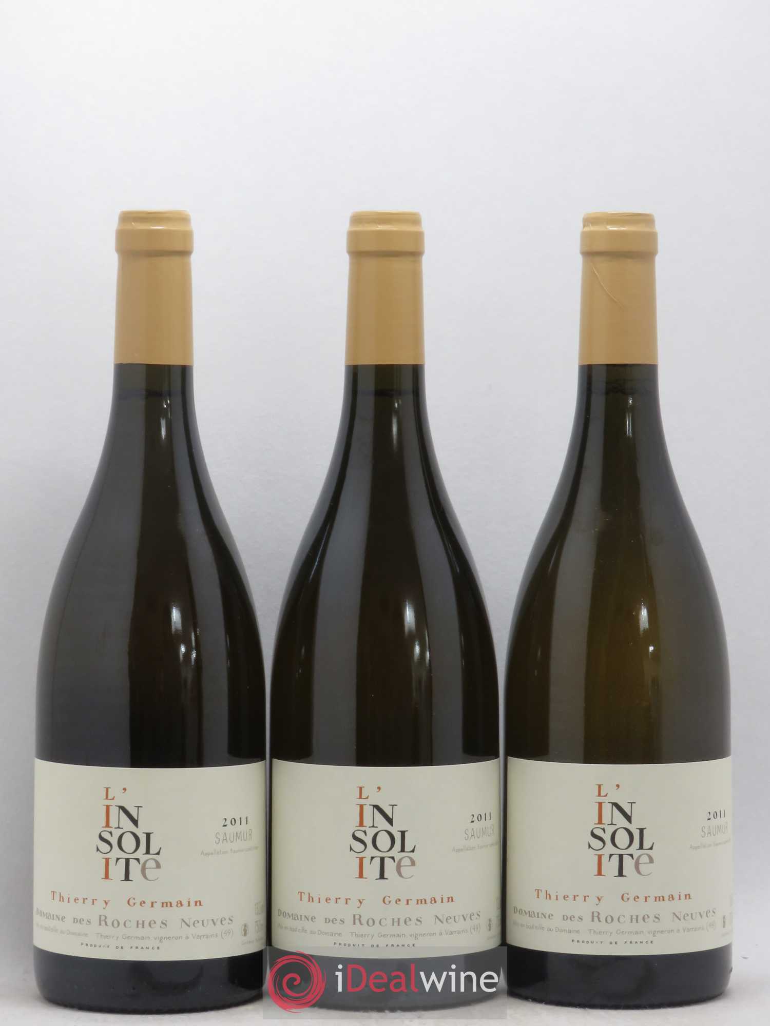 Saumur Insolite Domaine des Roches Neuves - Thierry Germain 2011 - Lot de 6 bouteilles - 1