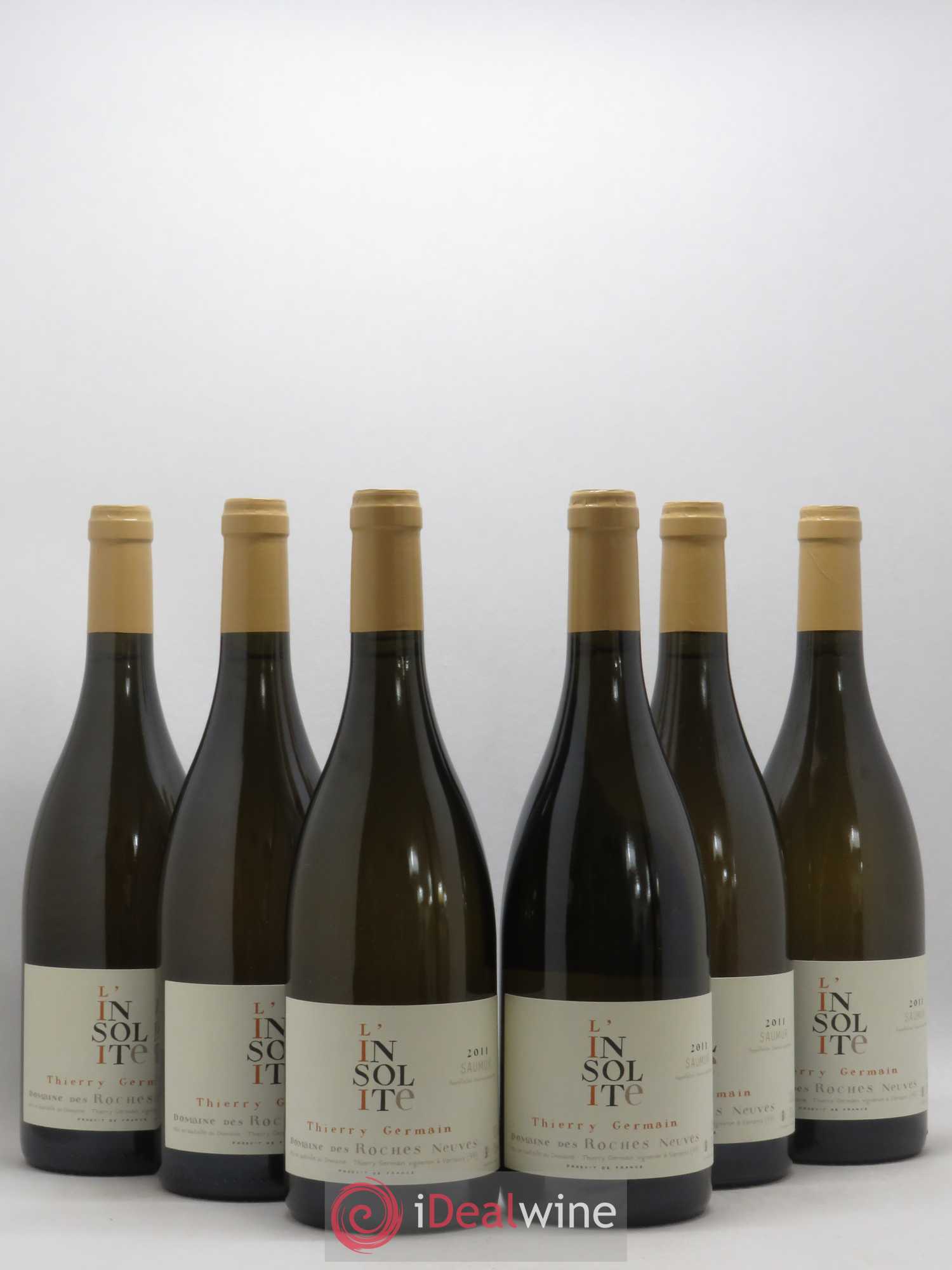 Saumur Insolite Domaine des Roches Neuves - Thierry Germain 2011 - Lot de 6 bouteilles - 0