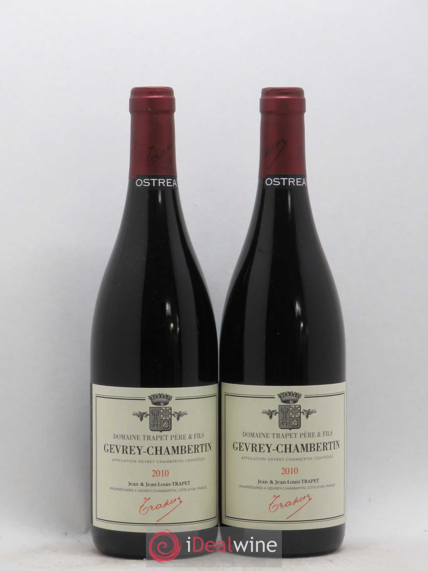 Gevrey-Chambertin Ostrea Domaine Trapet 2010 - Lot de 2 bouteilles - 0