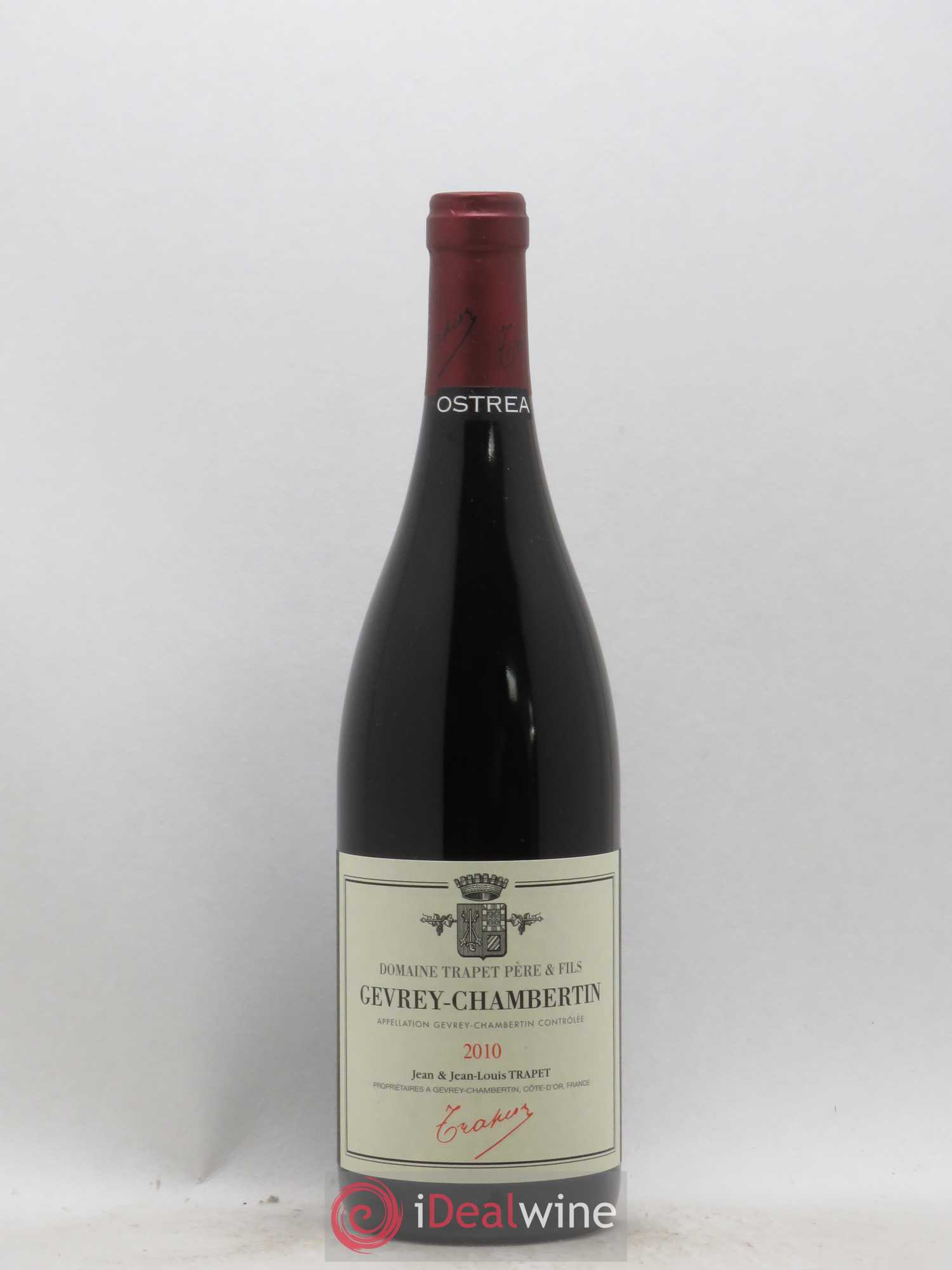Gevrey-Chambertin Ostrea Domaine Trapet 2010 - Lot de 1 bouteille - 0