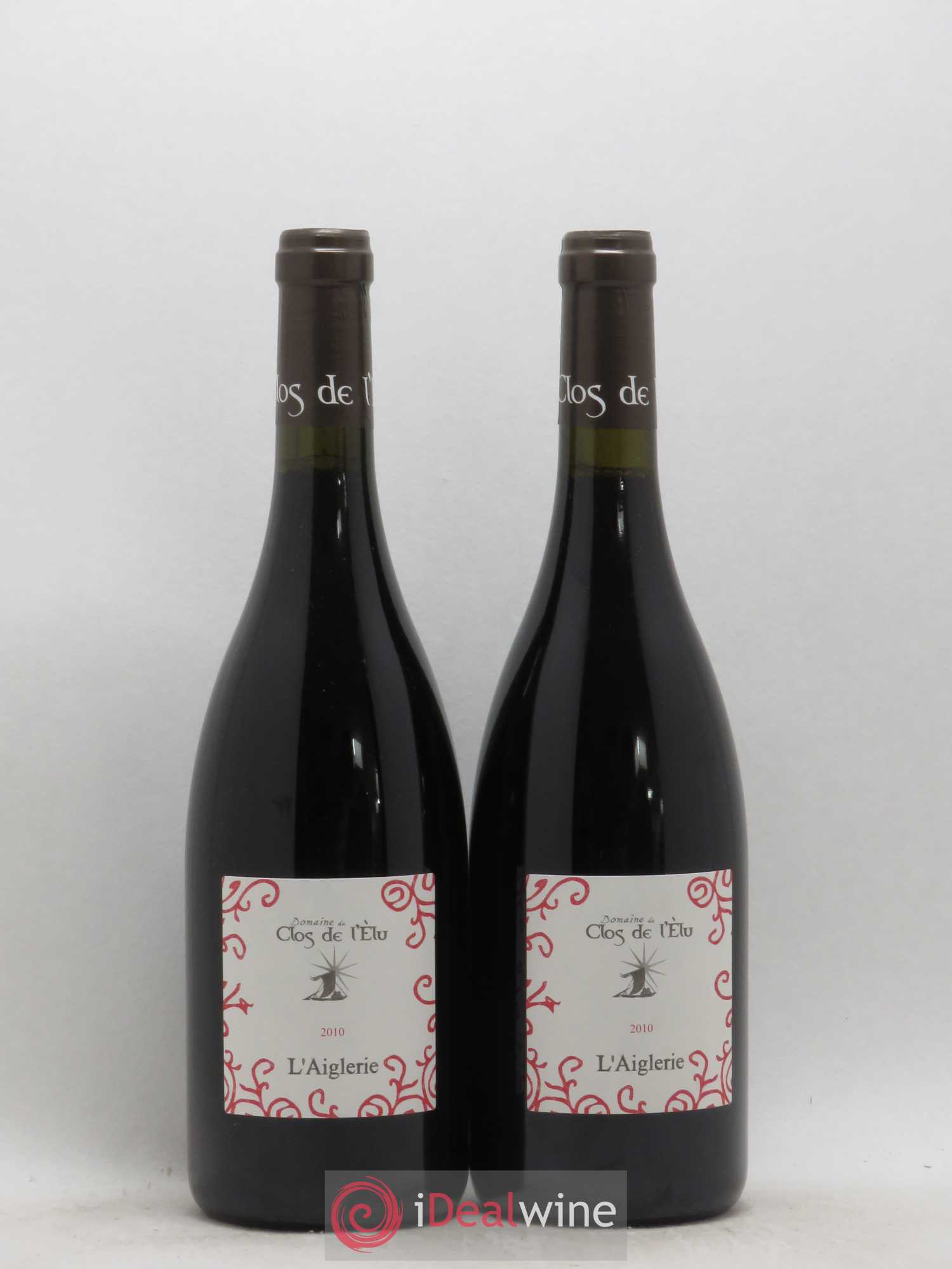 Anjou L'Aiglerie Clos De L'Elu 2010 - Posten von 2 Flaschen - 0