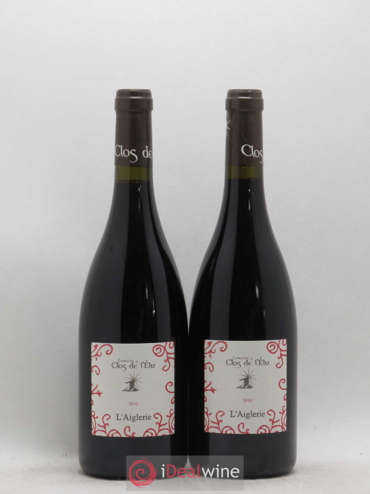 Anjou L'Aiglerie Clos De L'Elu 2010 - Posten von 2 Flaschen - 0