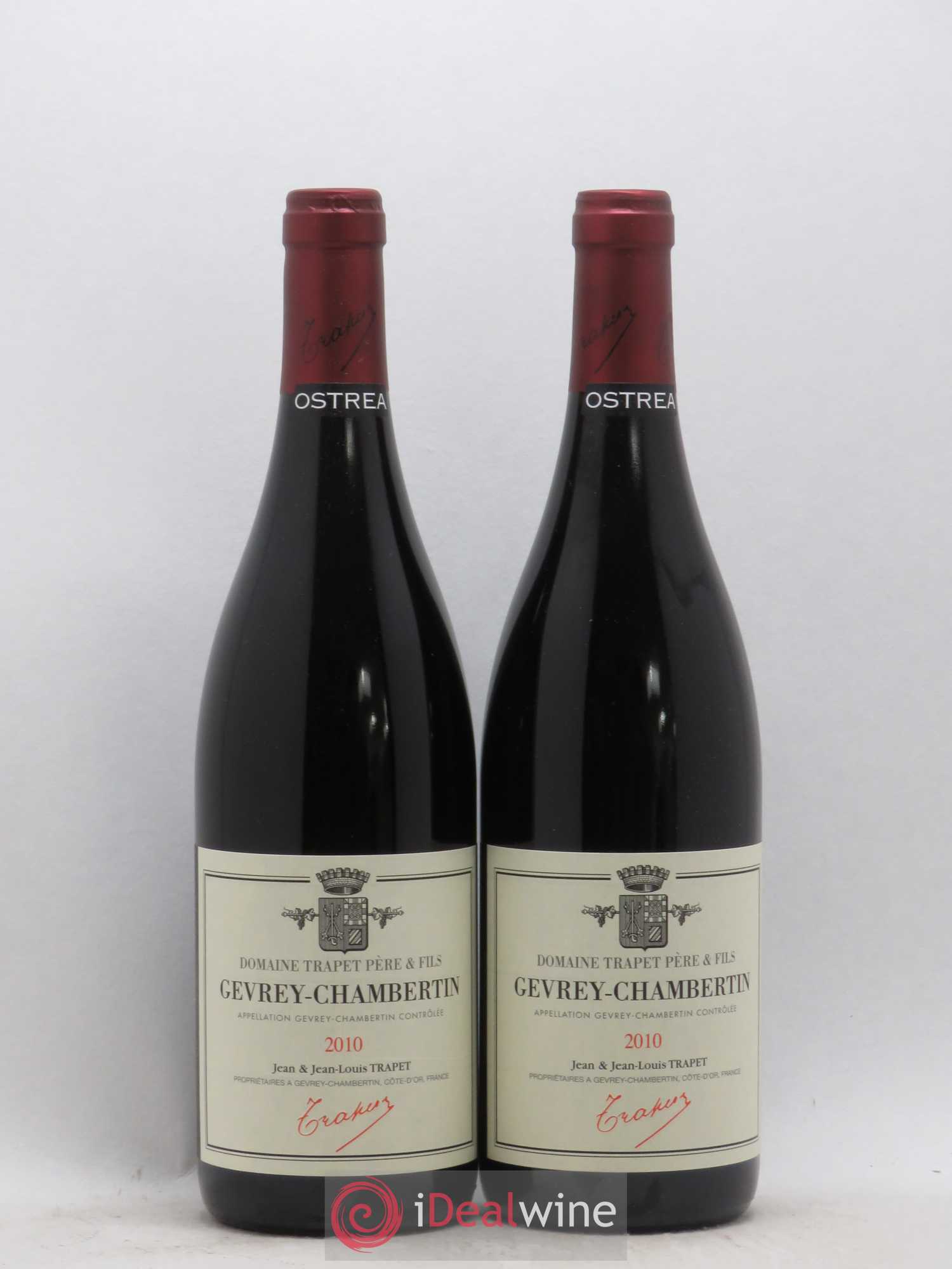 Gevrey-Chambertin Ostrea Domaine Trapet 2010 - Lot de 2 bouteilles - 0