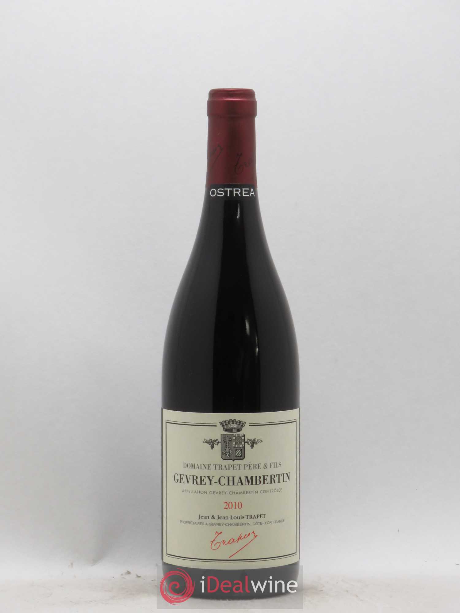 Gevrey-Chambertin Ostrea Domaine Trapet 2010 - Lot de 1 bouteille - 0