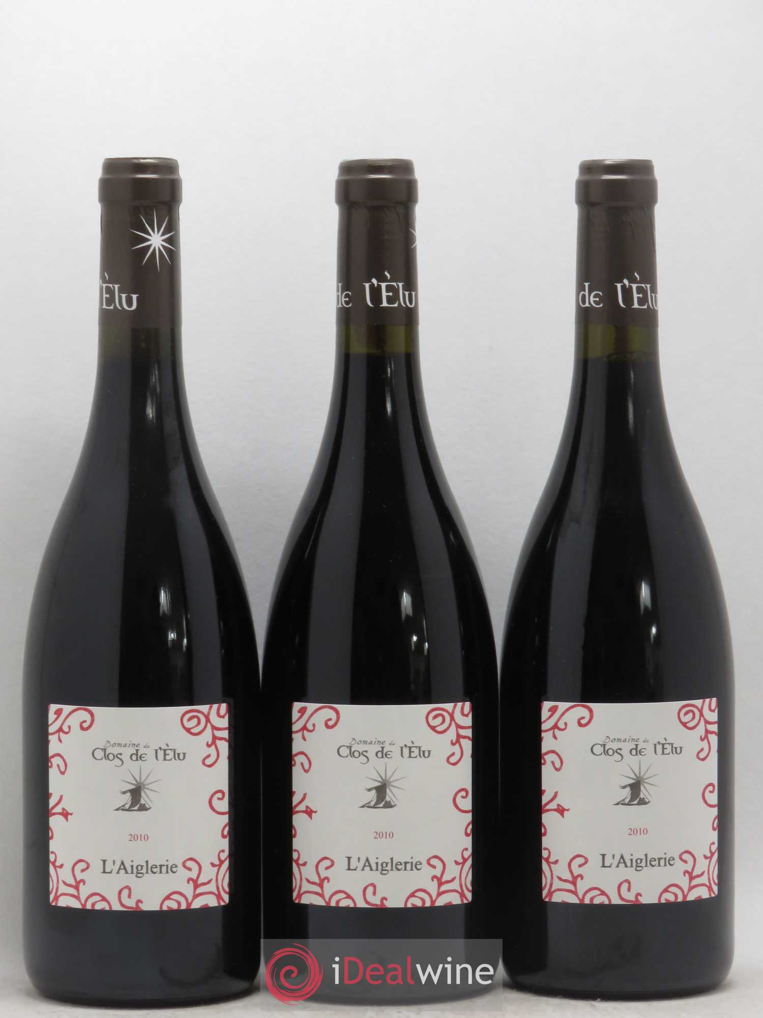 Anjou L'Aiglerie Clos De L'Elu 2010 - Posten von 3 Flaschen - 0