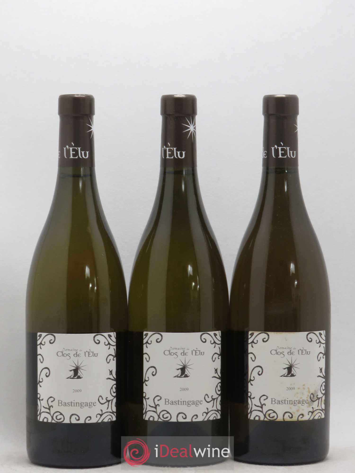 Anjou Bastingage Clos De L'Elu 2009 - Posten von 3 Flaschen - 0