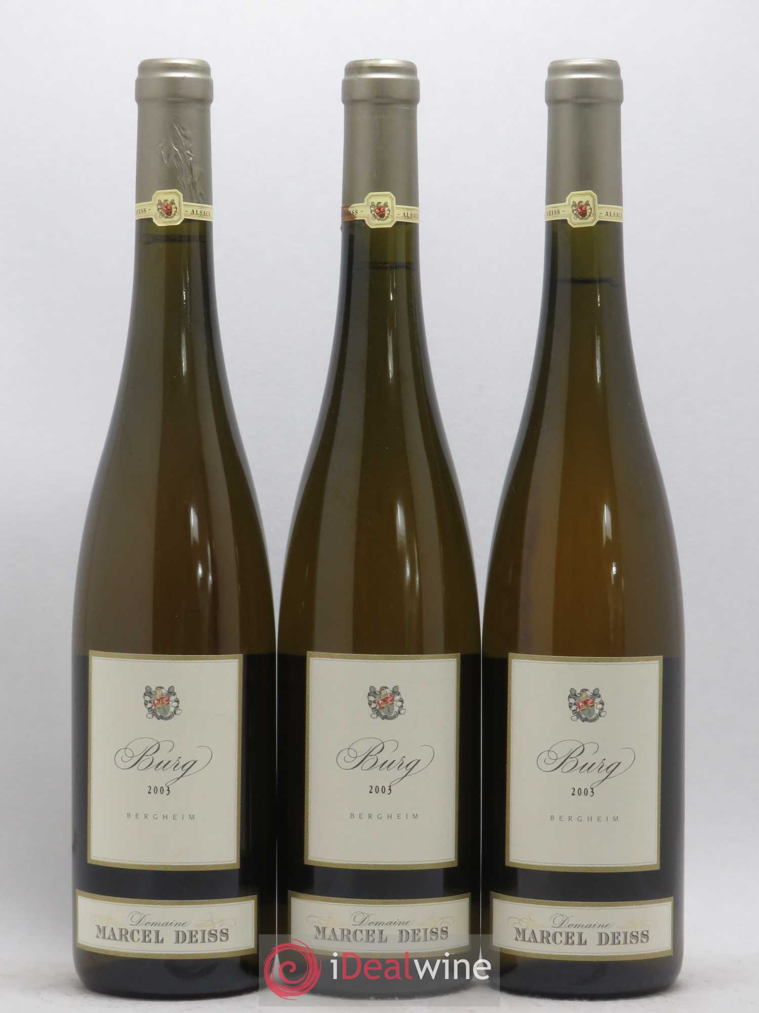 Alsace Burg Marcel Deiss (Domaine) 2003 - Lot de 6 bouteilles - 2