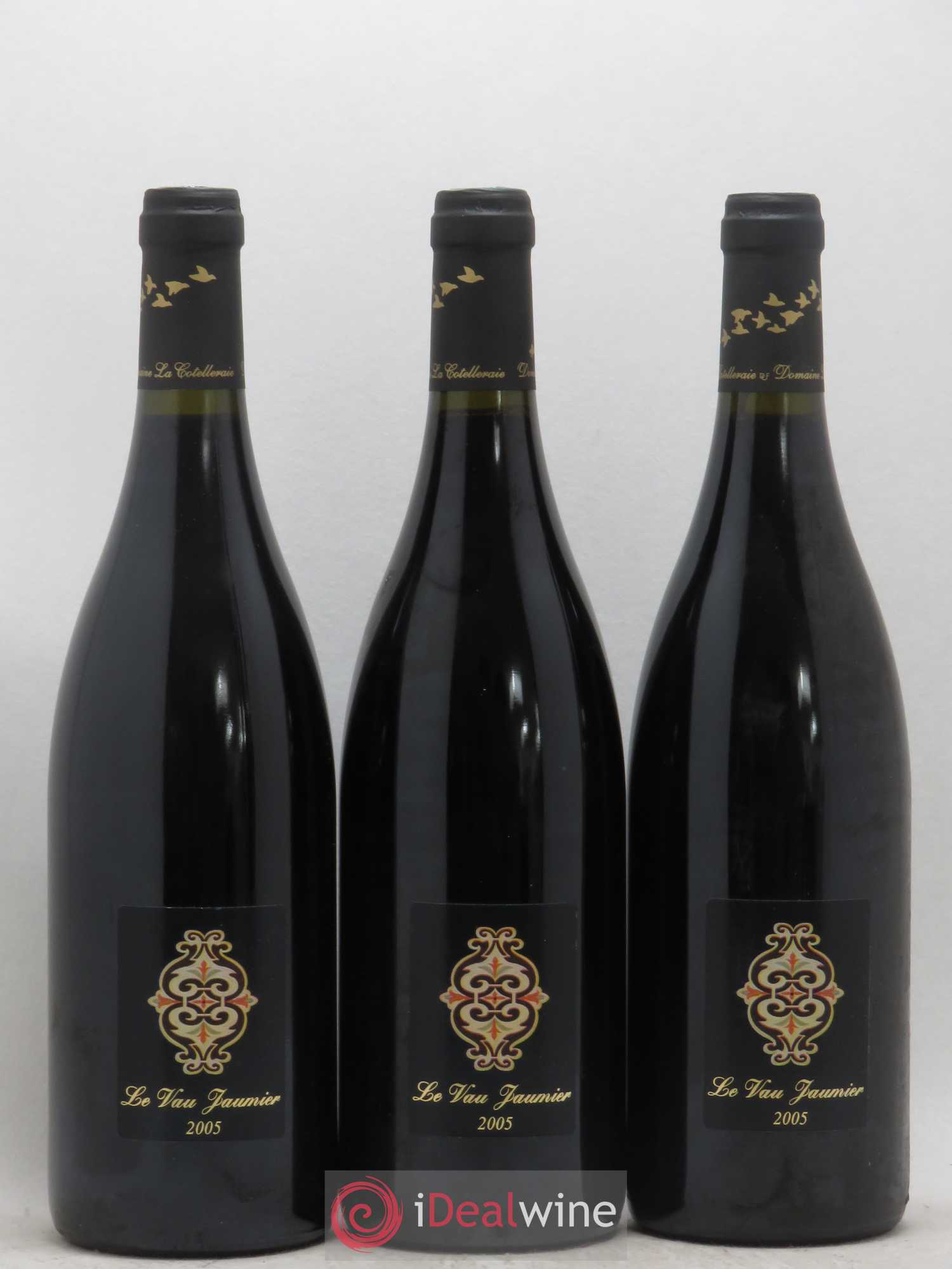Saint-Nicolas de Bourgueil Le Vau Jaumier Domaine La Cotelleraie 2005 - Posten von 3 Flaschen - 0