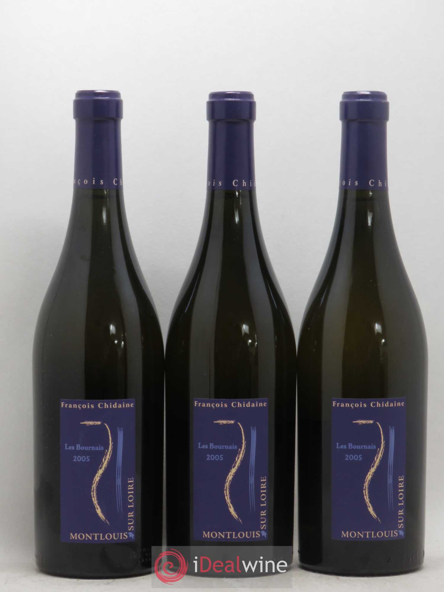Montlouis-sur-Loire Les Bournais François Chidaine 2005 - Lot de 6 bouteilles - 2