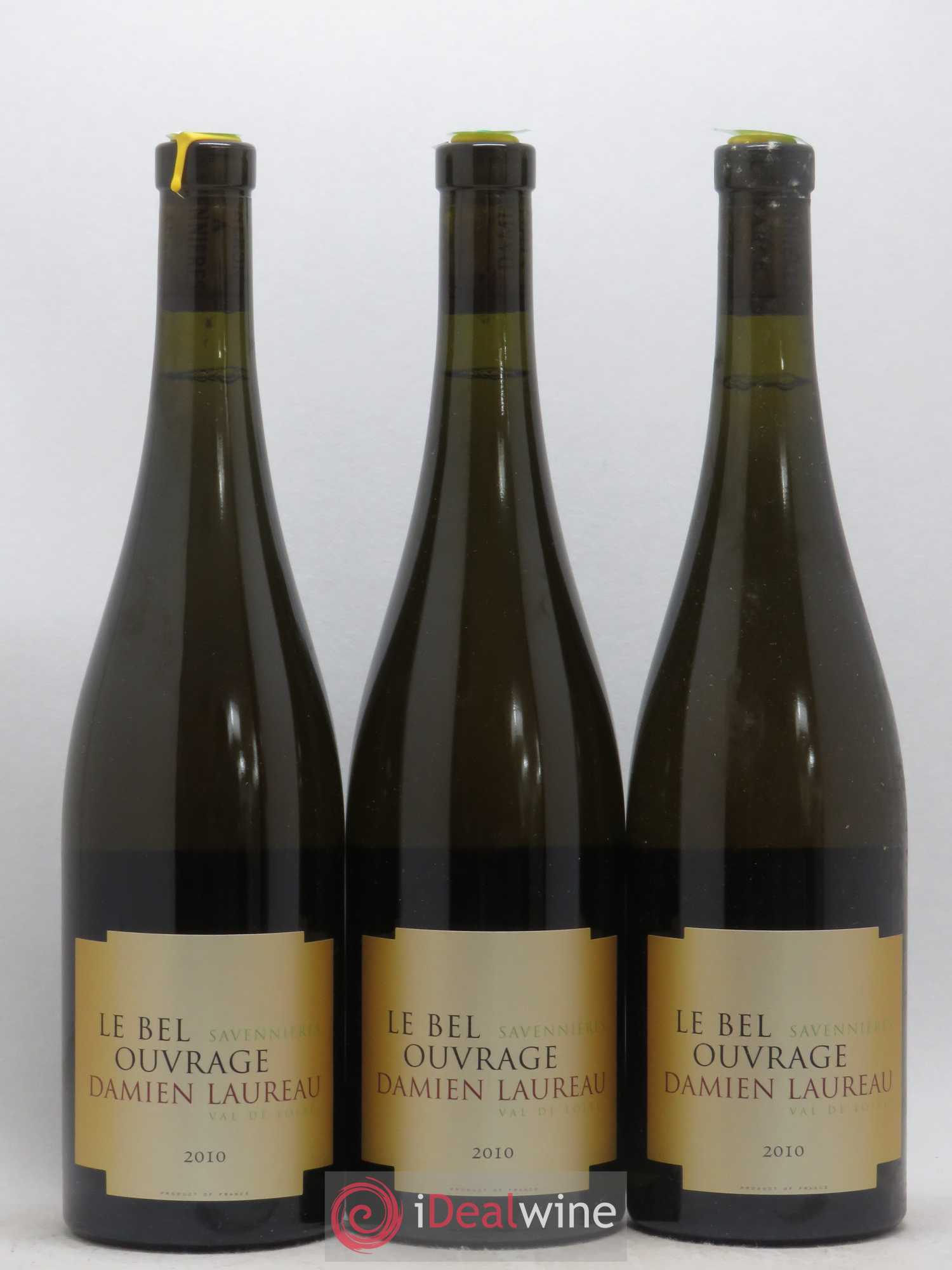 Savennières Le Bel Ouvrage Domaine Damien Laureau 2010 - Posten von 3 Flaschen - 0