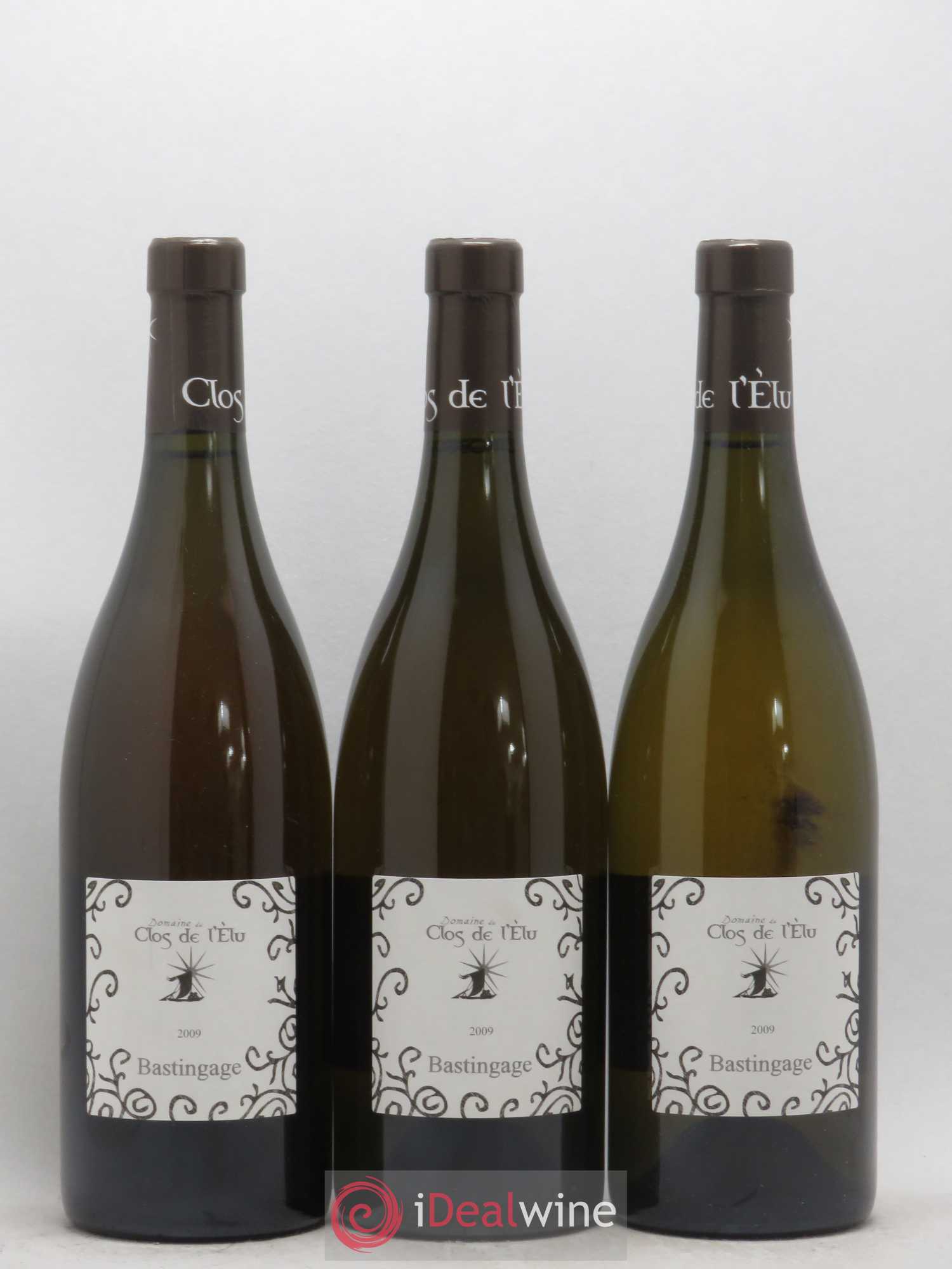 Anjou Bastingage Clos De L'Elu 2009 - Posten von 3 Flaschen - 0