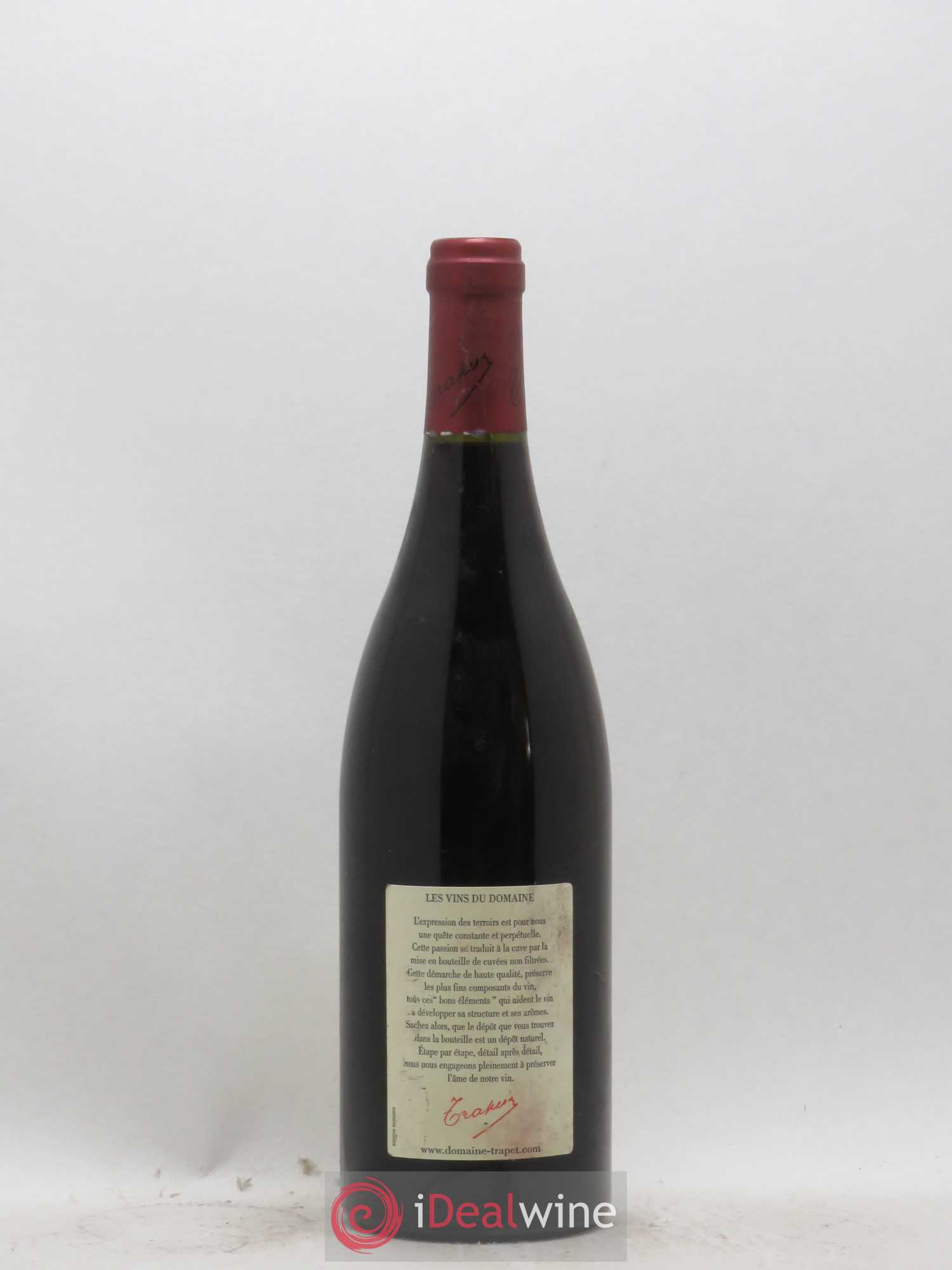 Chambertin Grand Cru Domaine Trapet 2003 - Lot de 1 bouteille - 1