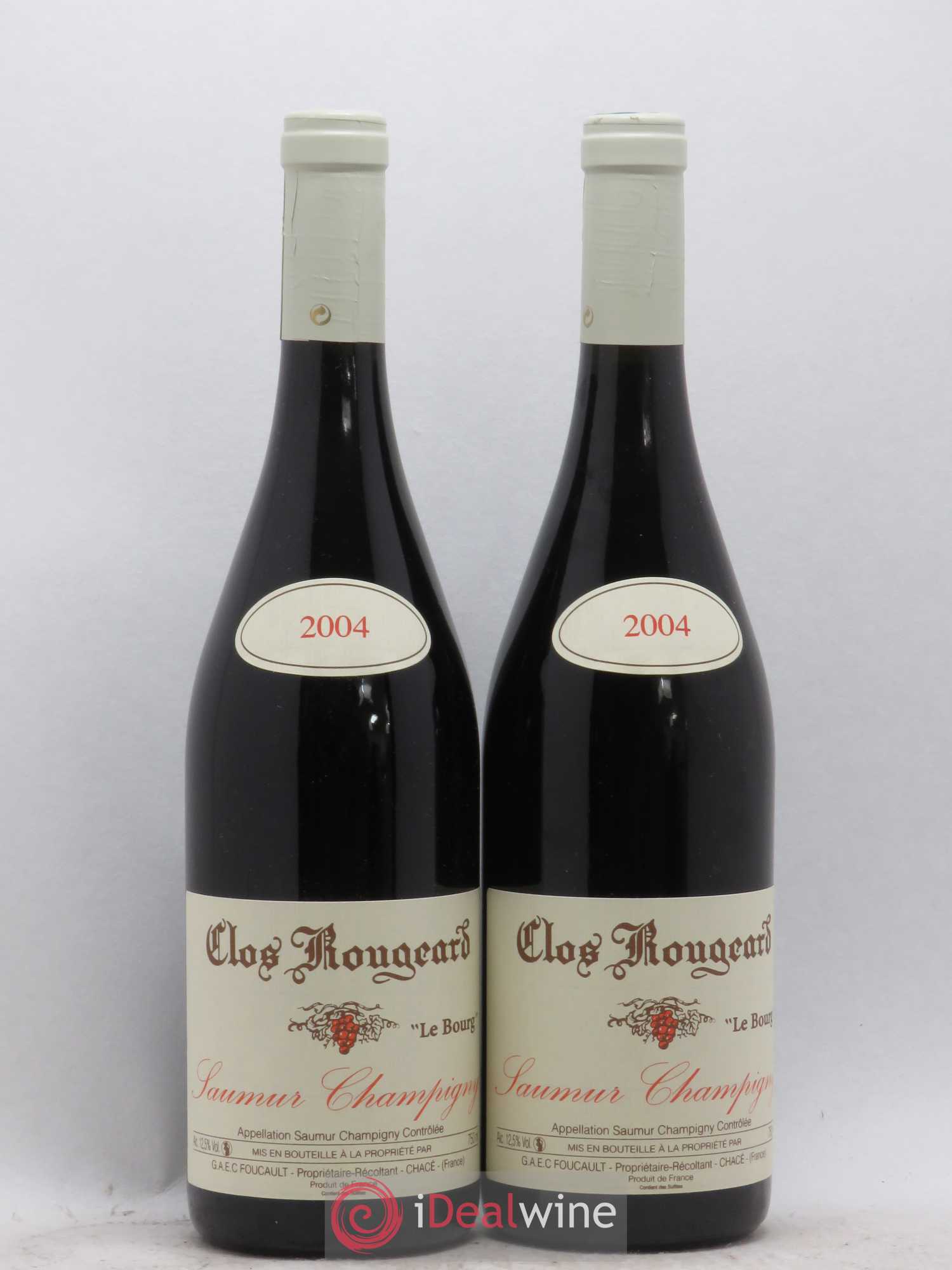 Saumur-Champigny Le Bourg Clos Rougeard 2004 - Lot de 2 bouteilles - 0