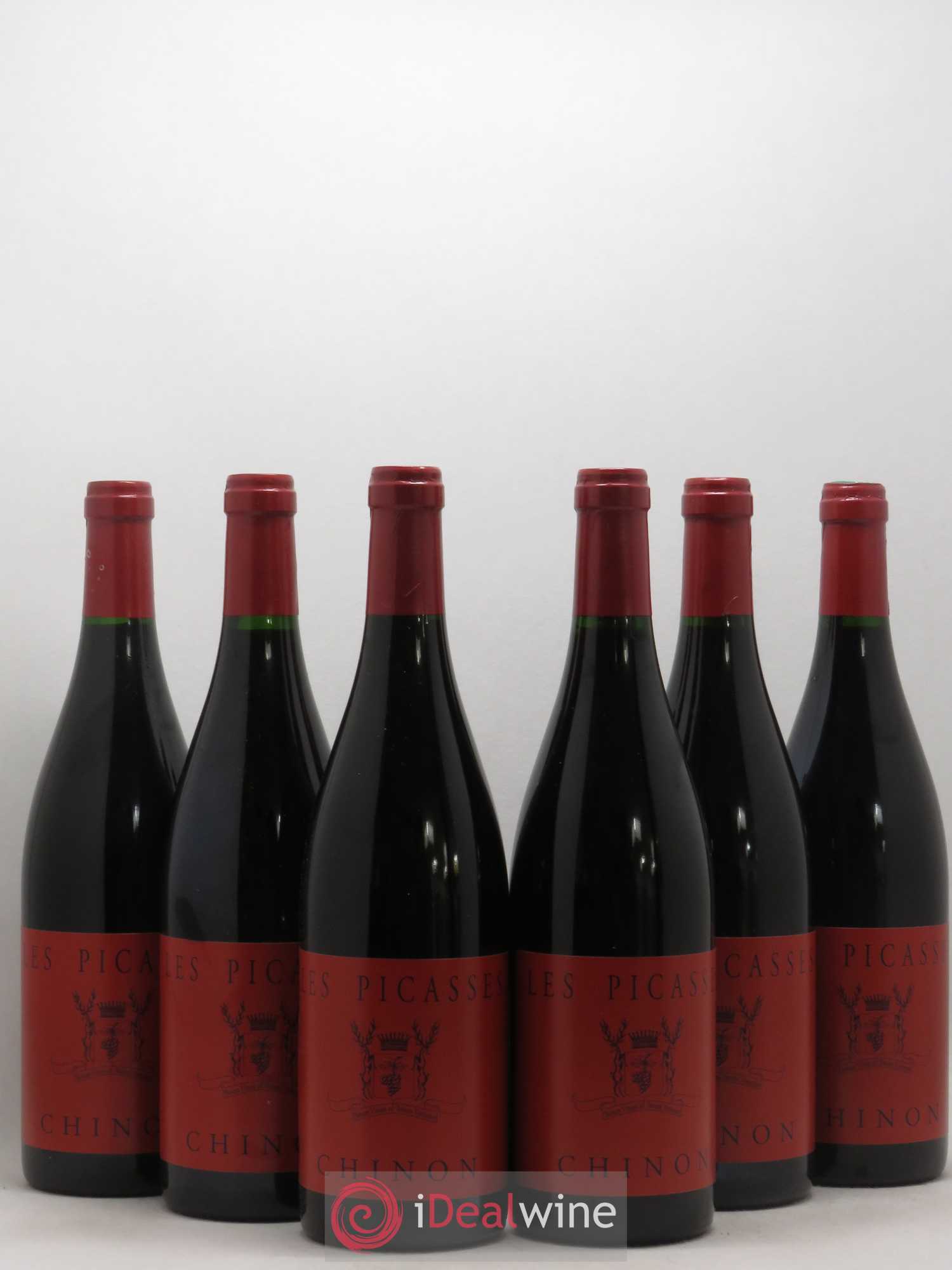 Chinon Les Picasses Château De Coulaine 2005 - Posten von 6 Flaschen - 0
