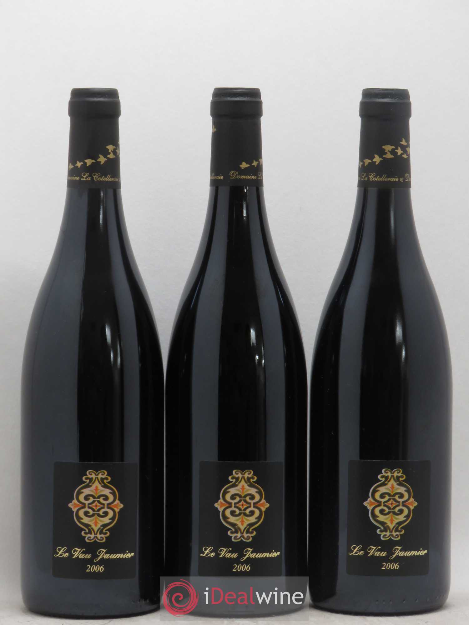 Saint-Nicolas de Bourgueil Le Vau Jaumier Domaine La Cotelleraie 2006 - Posten von 3 Flaschen - 0