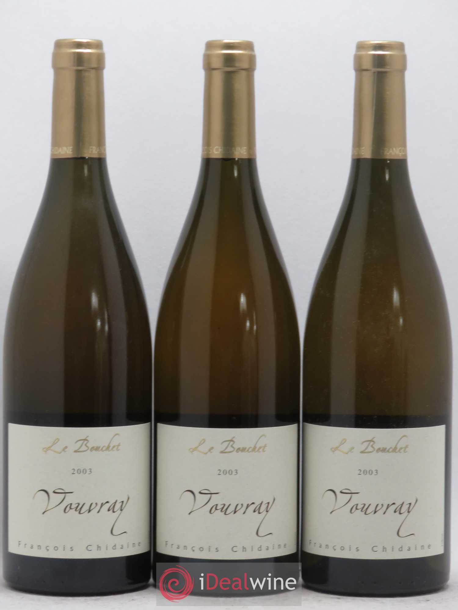 Vouvray Le Bouchet François Chidaine (Domaine) 2003 - Lotto di 6 bottiglie - 1