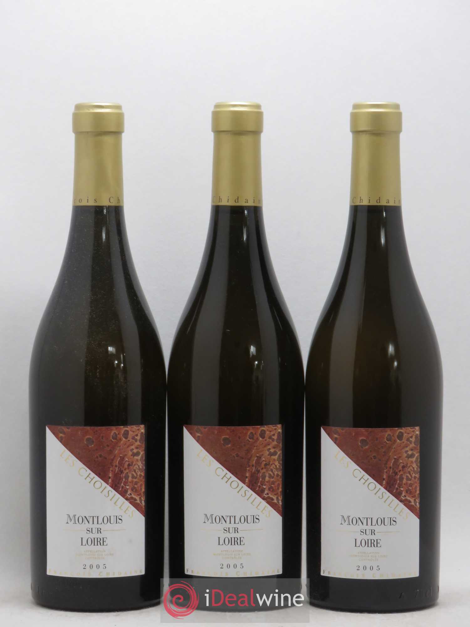 Montlouis-sur-Loire Les Choisilles François Chidaine 2005 - Lot de 6 bouteilles - 1