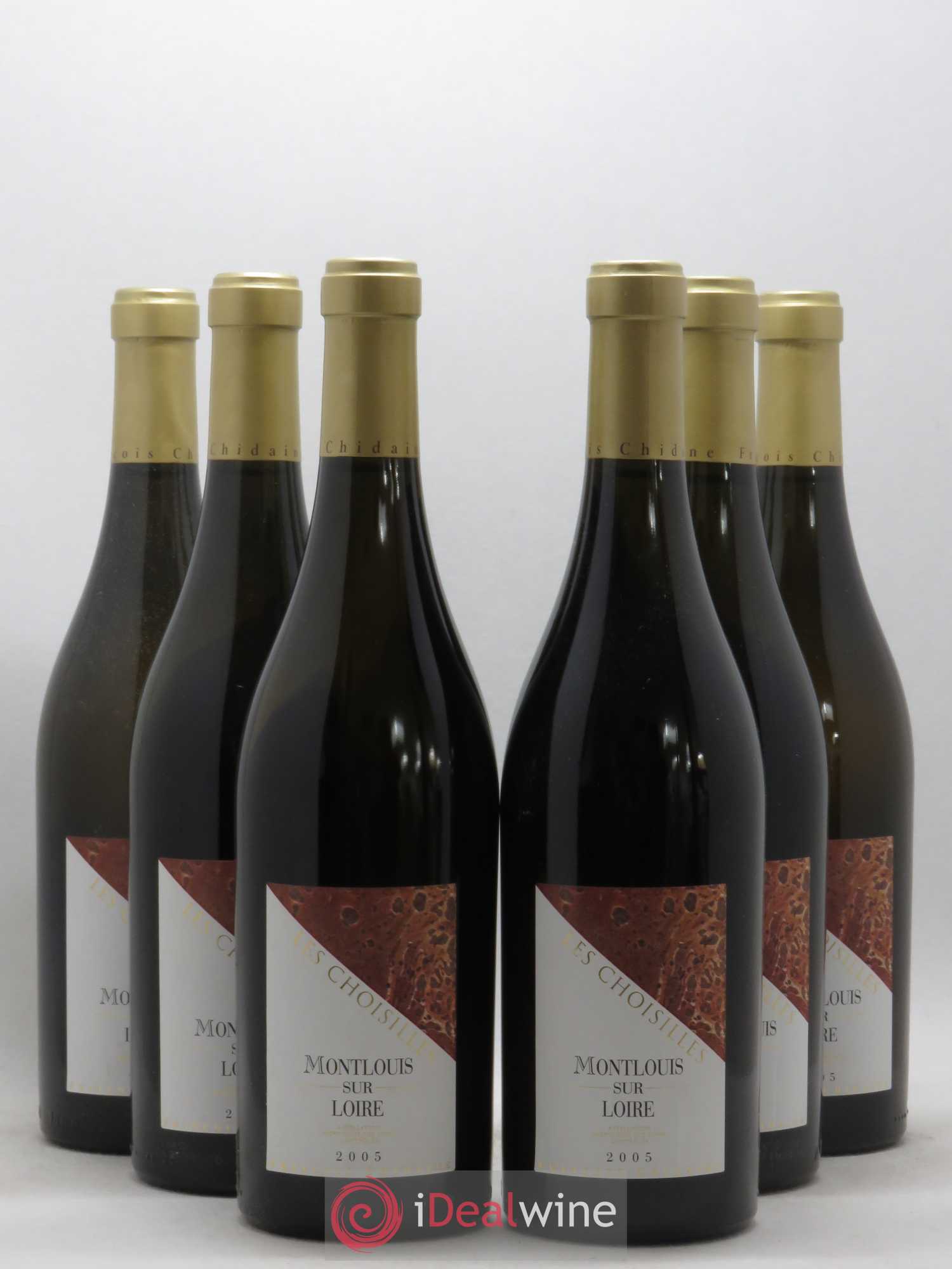 Montlouis-sur-Loire Les Choisilles François Chidaine 2005 - Lot de 6 bouteilles - 0