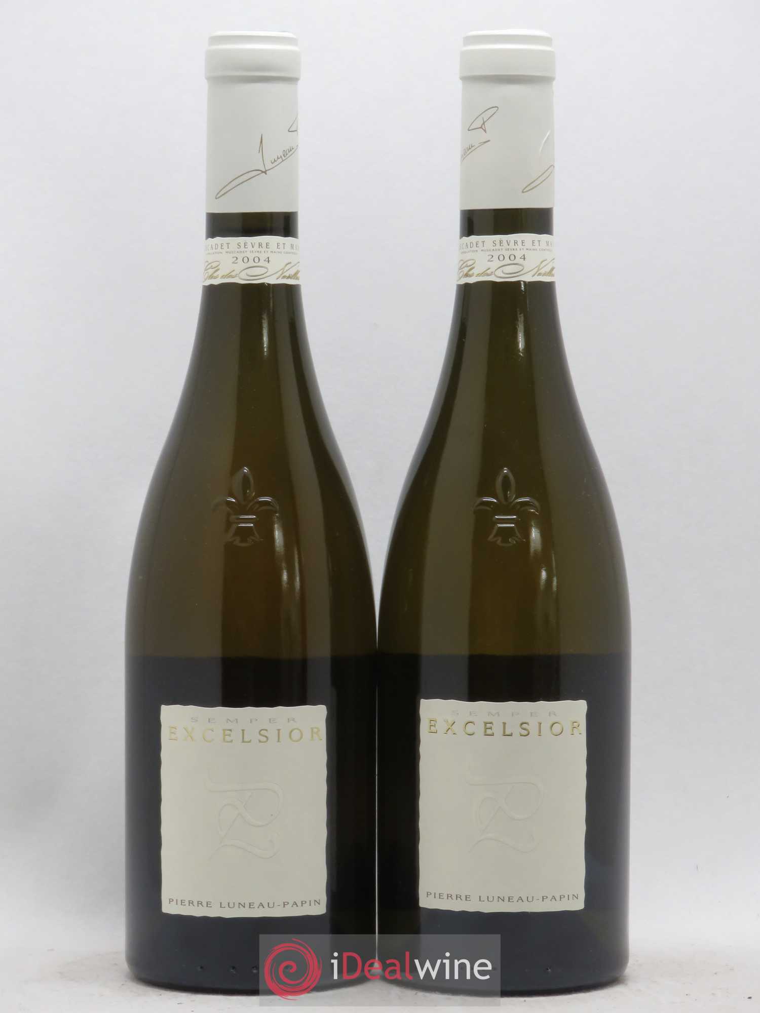 Muscadet-Sèvre-et-Maine Clos Des Noelles Cuvee Excelsior Domaine Luneau Papin 2004 - Posten von 2 Flaschen - 0