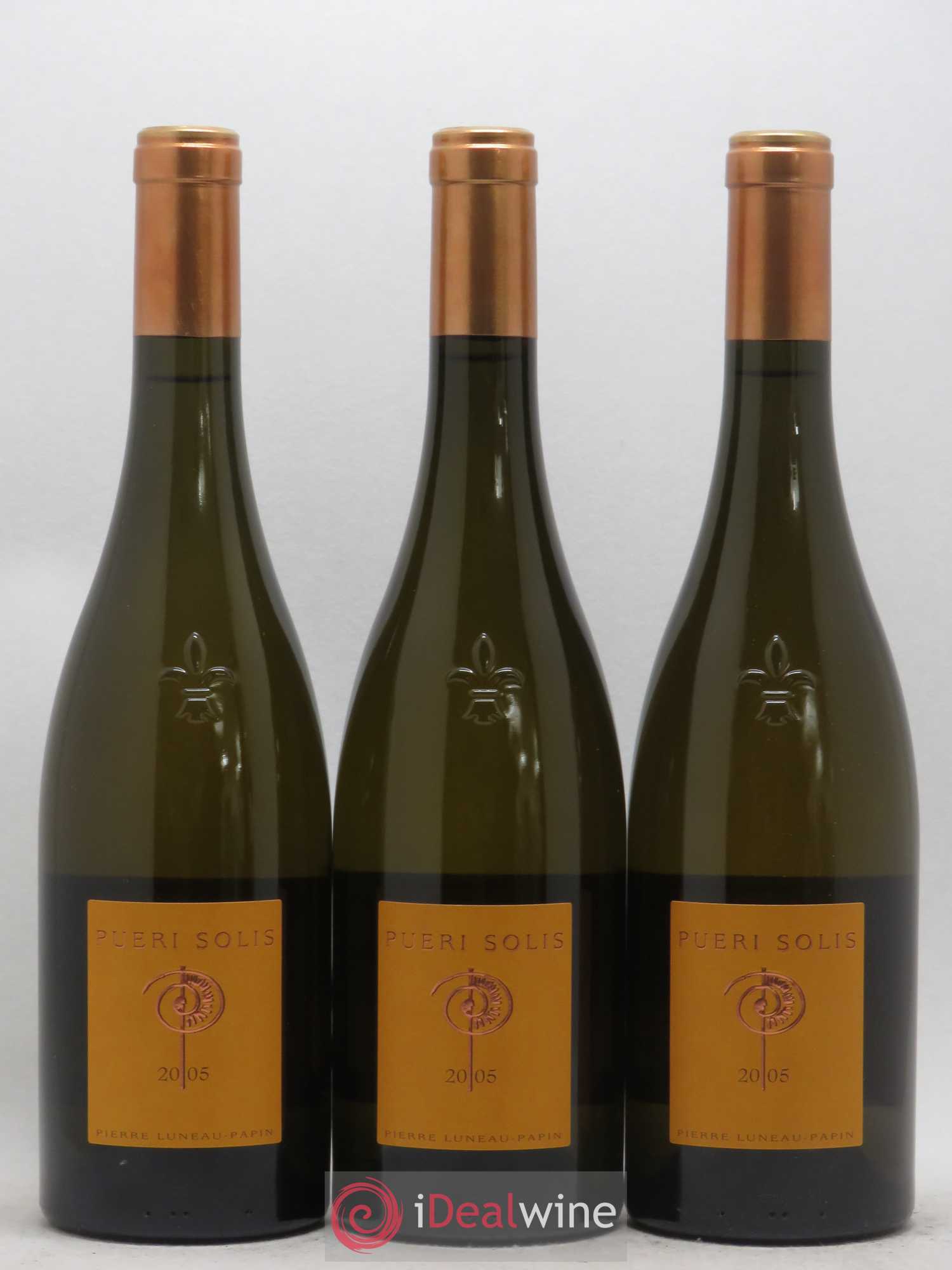 Muscadet-Sèvre-et-Maine Pueri Solis Luneau-Papin 2005 - Lot de 3 bouteilles - 0