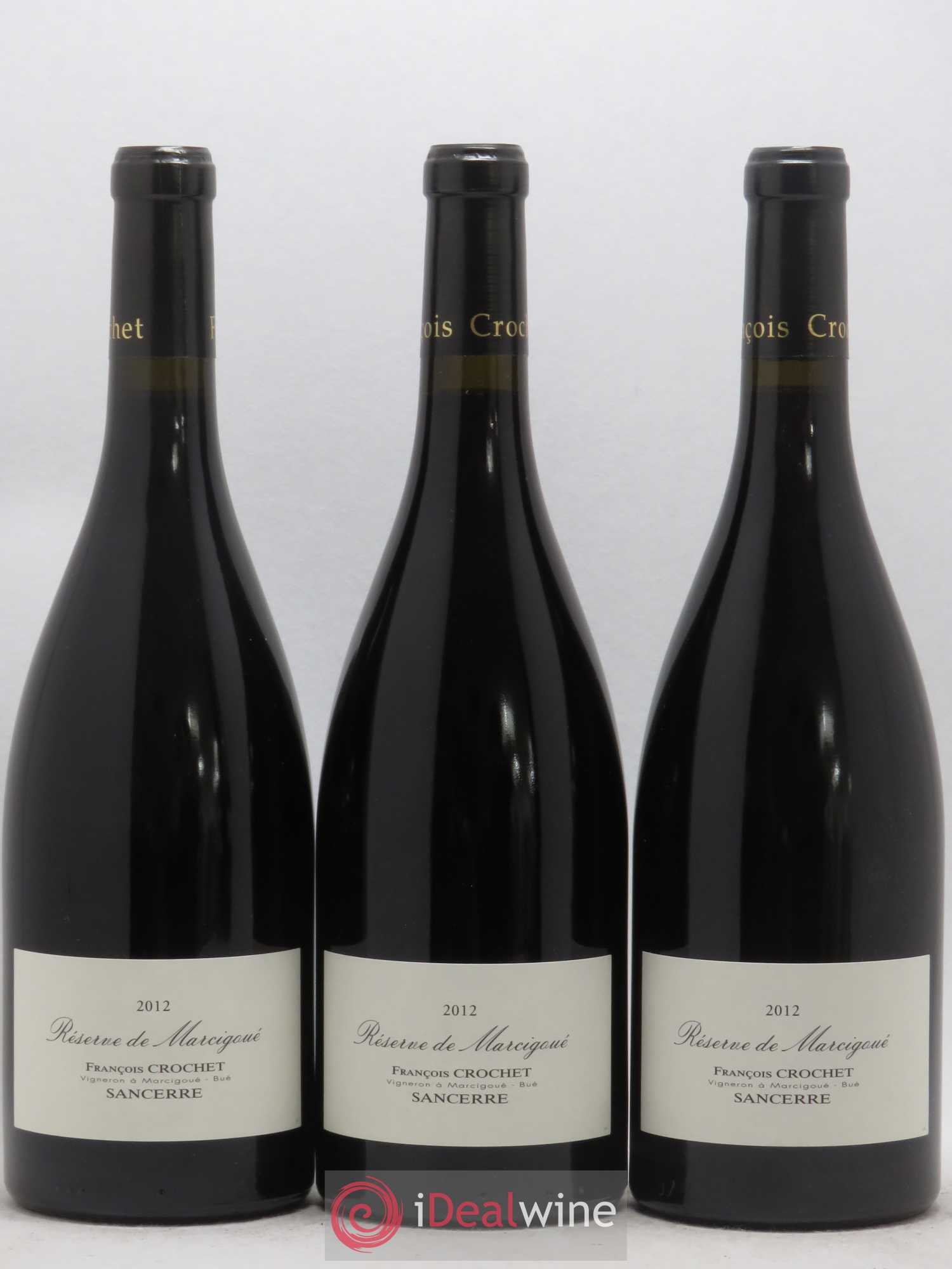 Sancerre Réserve de Marcigoué François Crochet 2012 - Lot de 3 bouteilles - 0