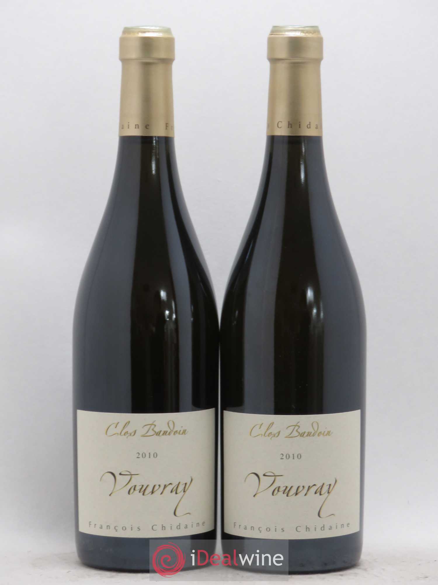 Vouvray Clos Baudoin Domaine François Chidaine 2010 - Posten von 2 Flaschen - 0