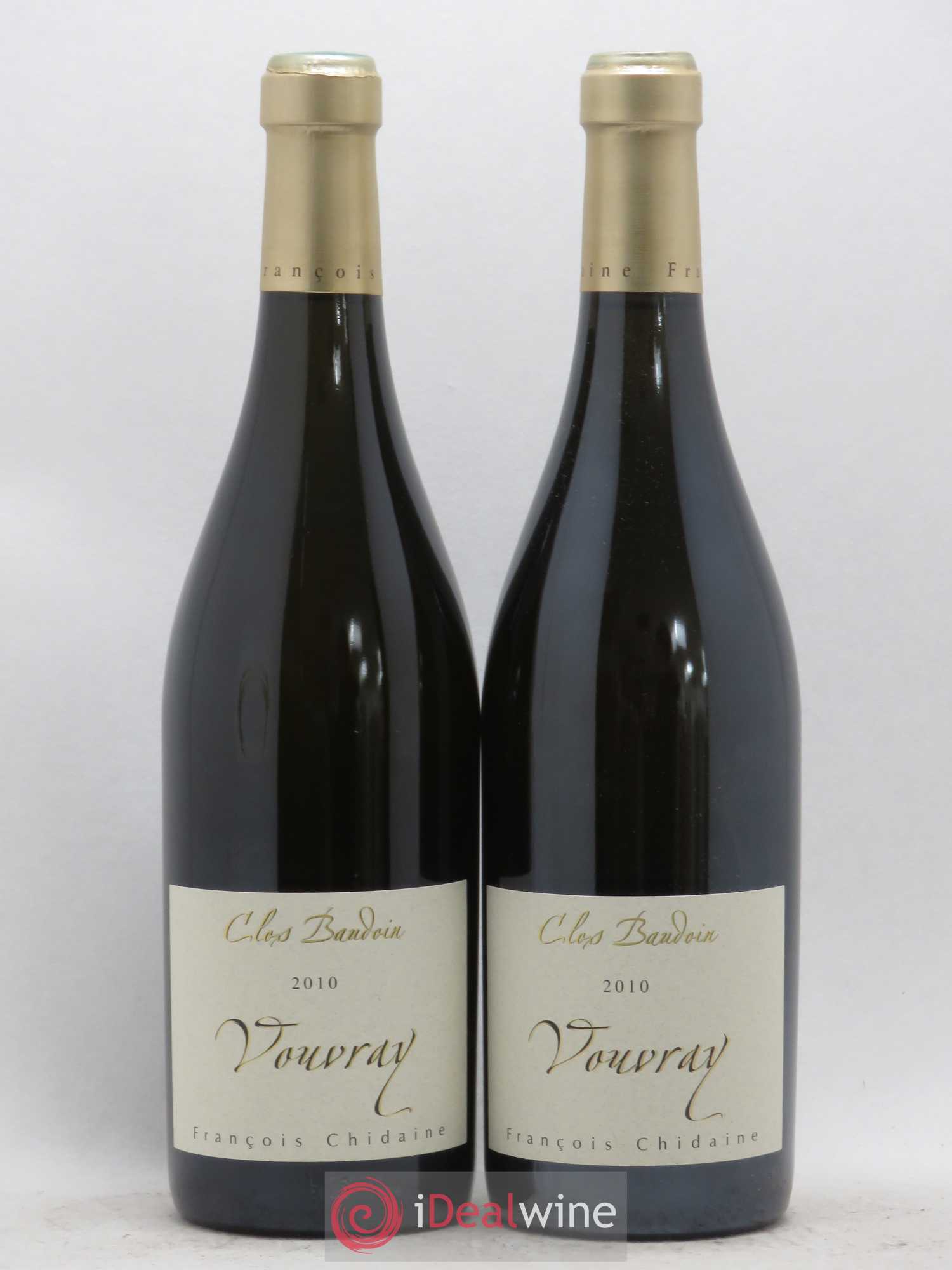 Vouvray Clos Baudoin Domaine François Chidaine 2010 - Posten von 2 Flaschen - 0