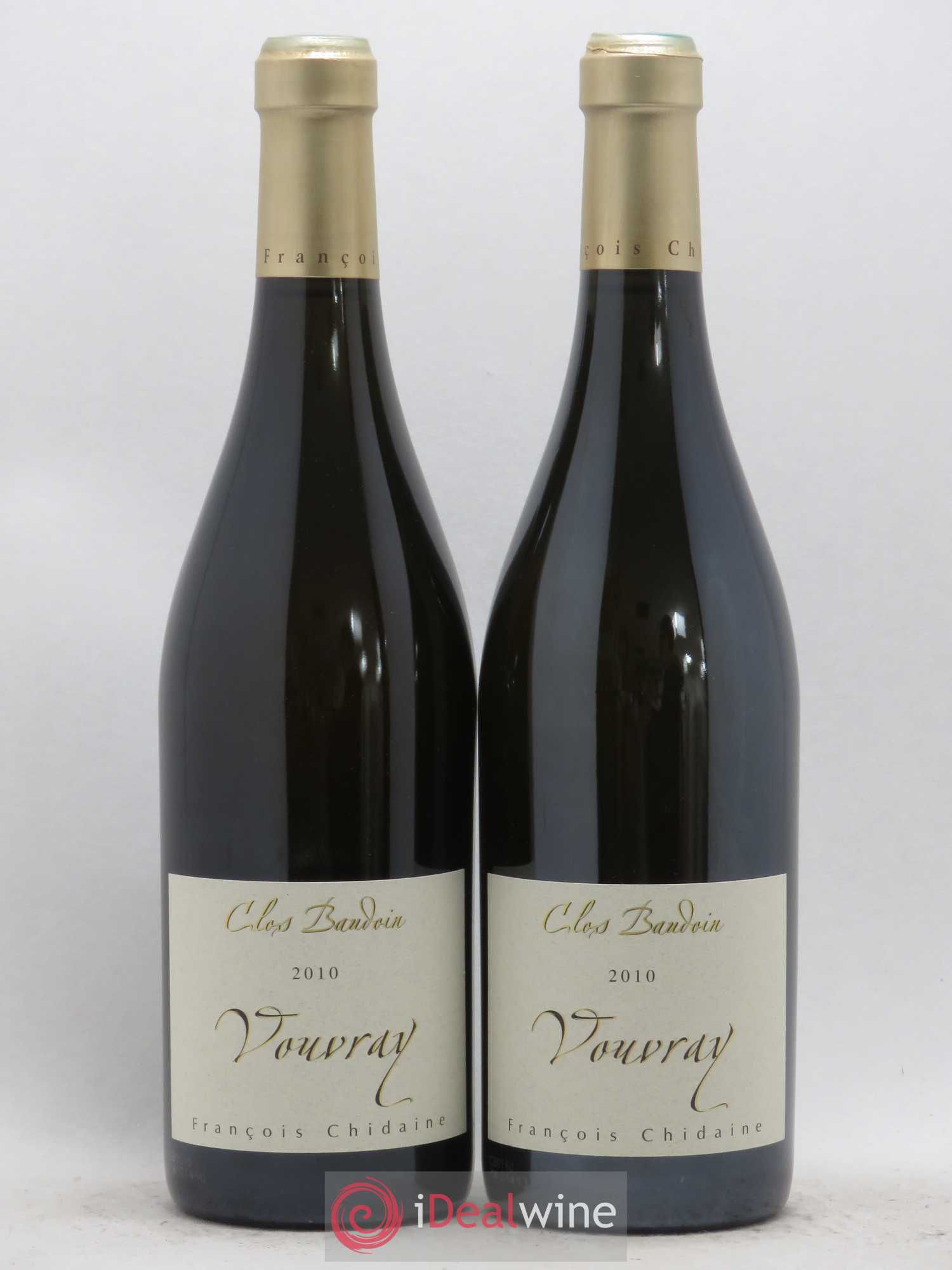 Vouvray Clos Baudoin Domaine François Chidaine 2010 - Posten von 2 Flaschen - 0