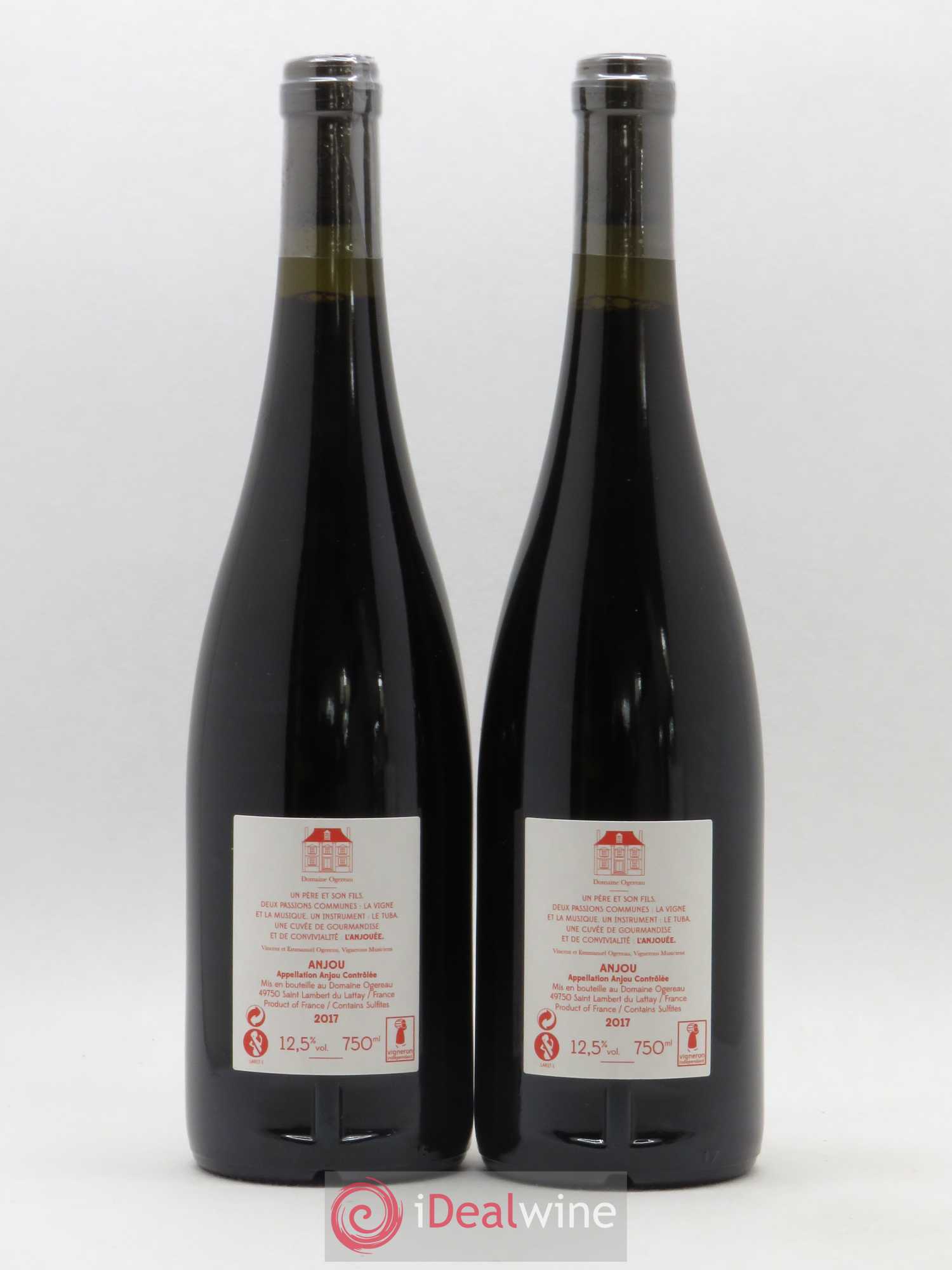 Anjou L'Anjouee Domaine Ogereau 2017 - Posten von 2 Flaschen - 1
