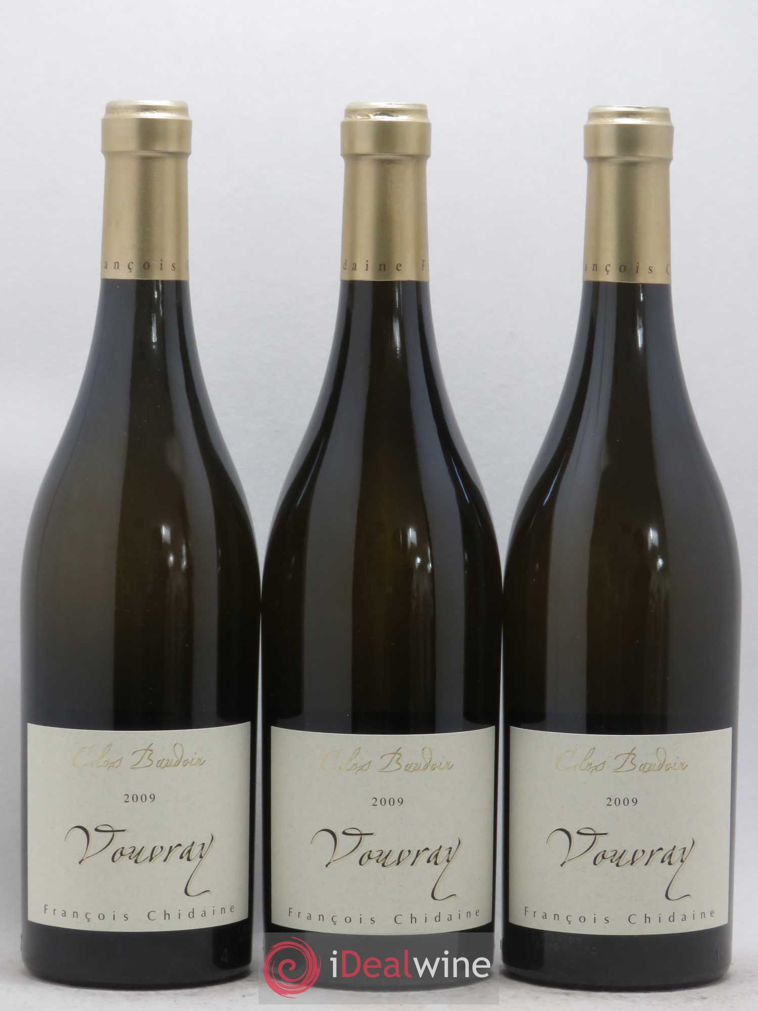 Vouvray Clos Baudoin Domaine François Chidaine 2009 - Posten von 3 Flaschen - 0