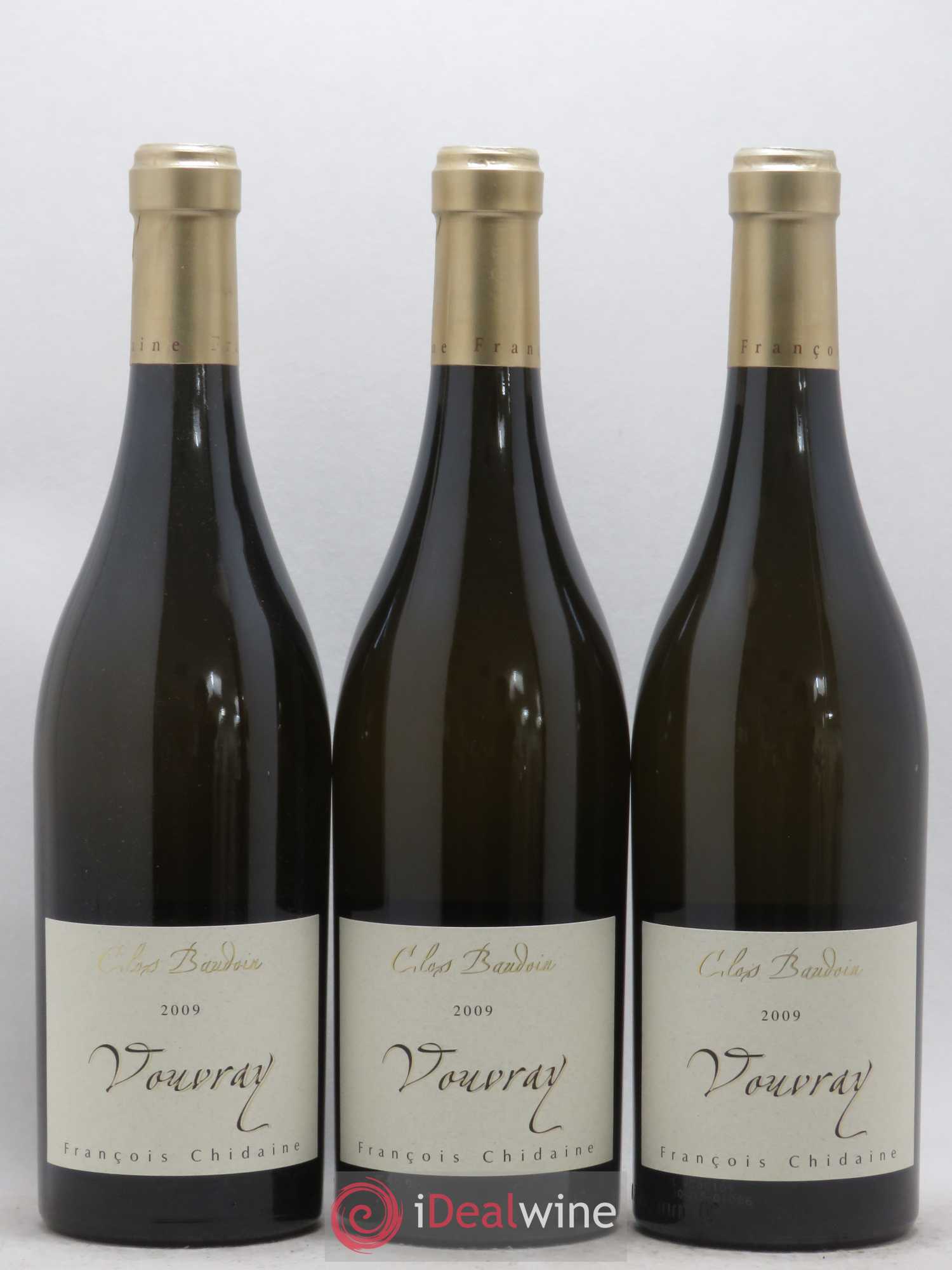 Vouvray Clos Baudoin Domaine François Chidaine 2009 - Posten von 6 Flaschen - 1