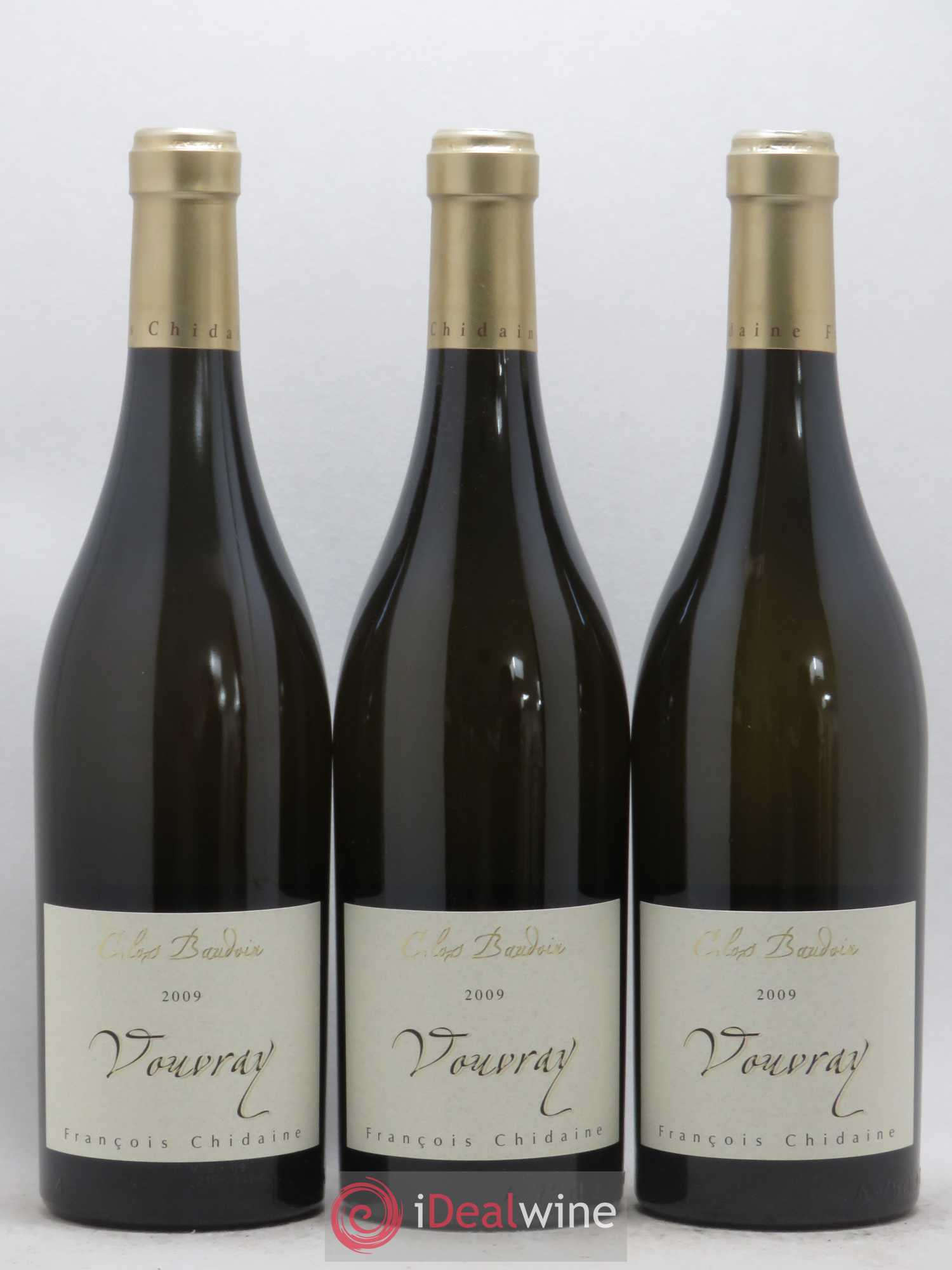 Vouvray Clos Baudoin Domaine François Chidaine 2009 - Posten von 6 Flaschen - 1