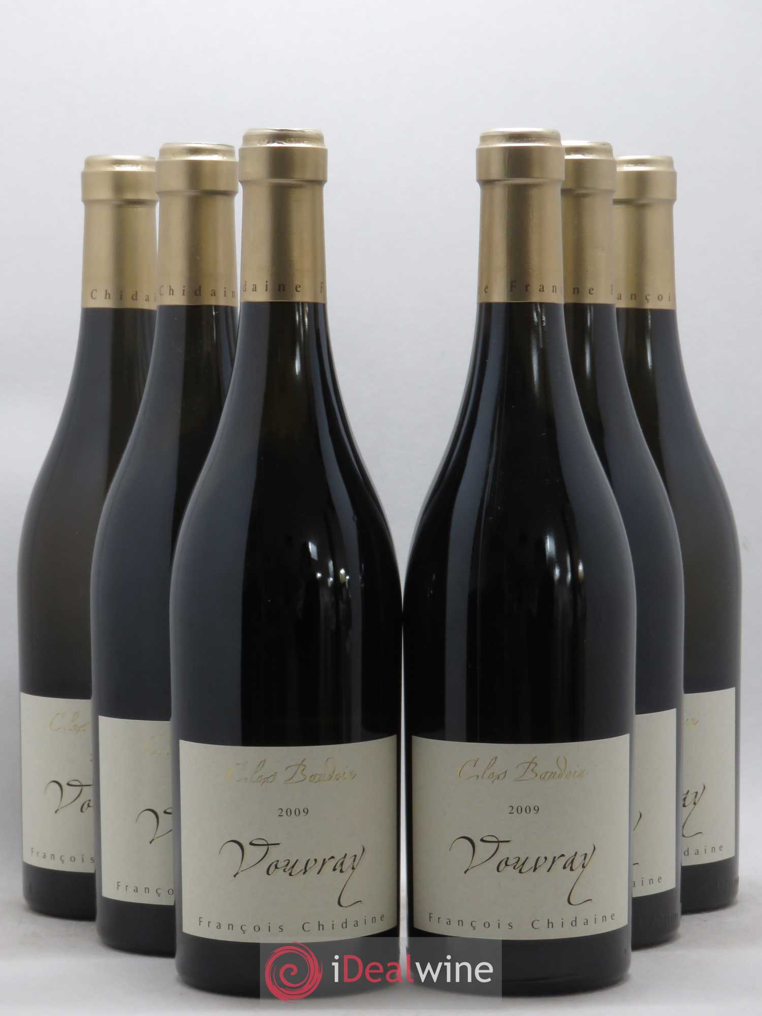 Vouvray Clos Baudoin Domaine François Chidaine 2009 - Posten von 6 Flaschen - 0