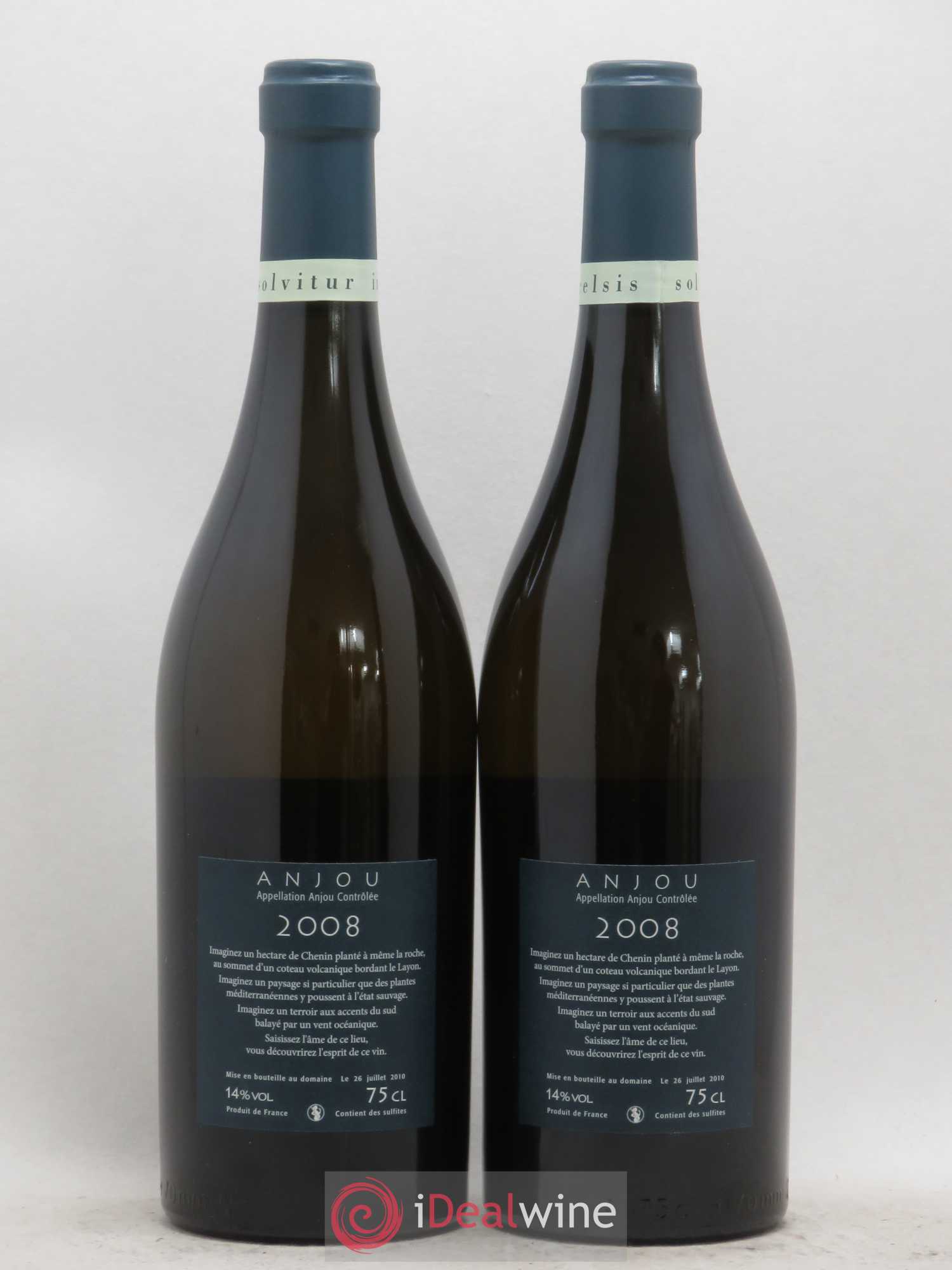 Anjou Litus Eric Morgat 2008 - Lot de 2 bouteilles - 1