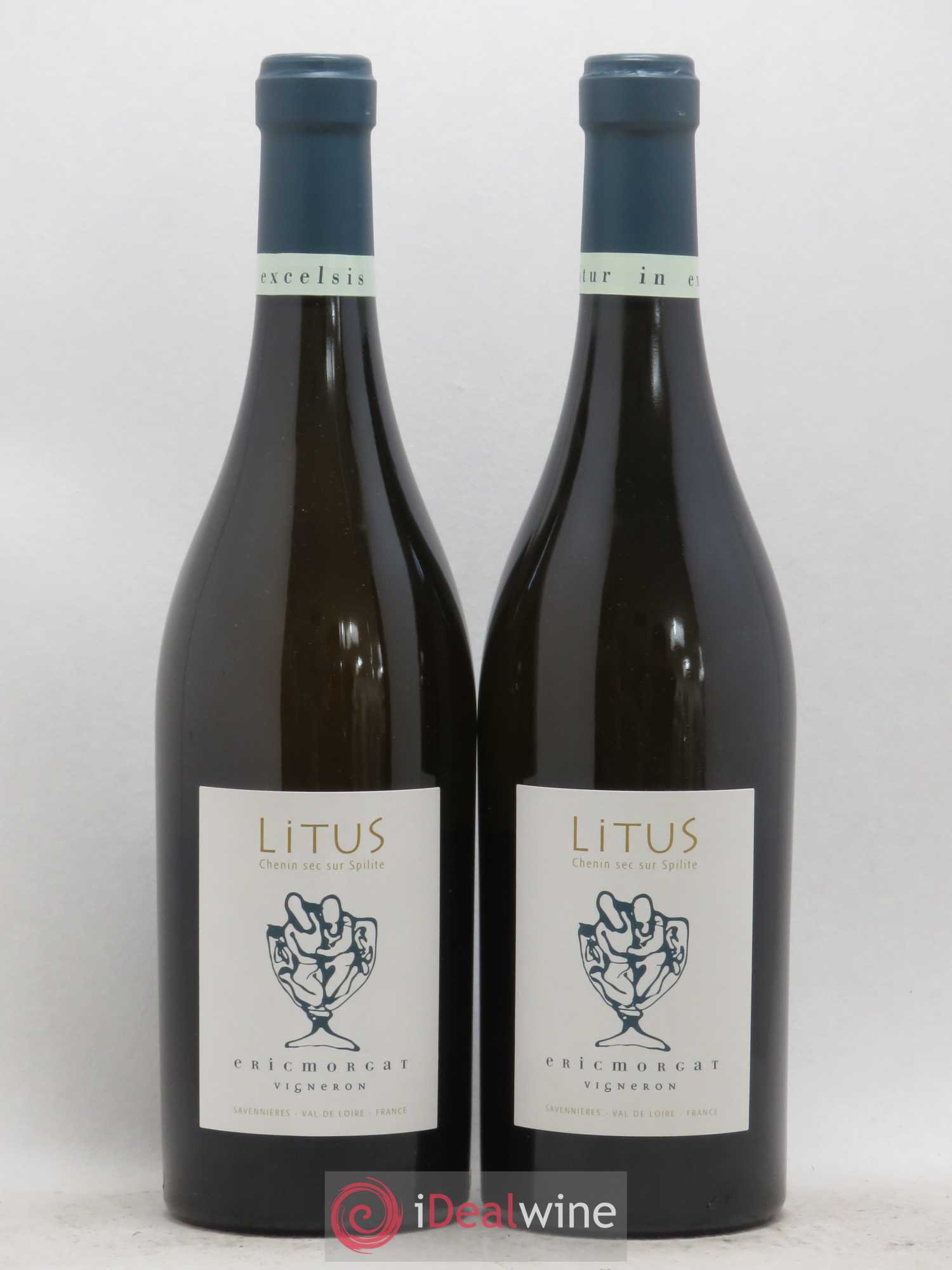 Anjou Litus Eric Morgat 2008 - Lot de 2 bouteilles - 0