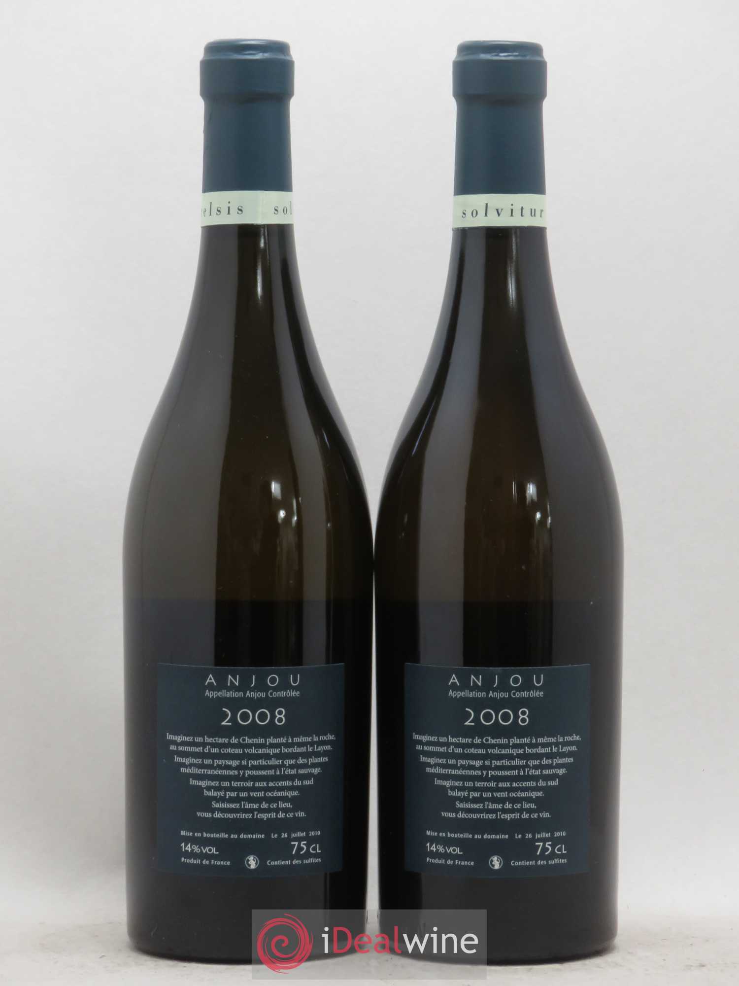 Anjou Litus Eric Morgat 2008 - Lot de 2 bouteilles - 1